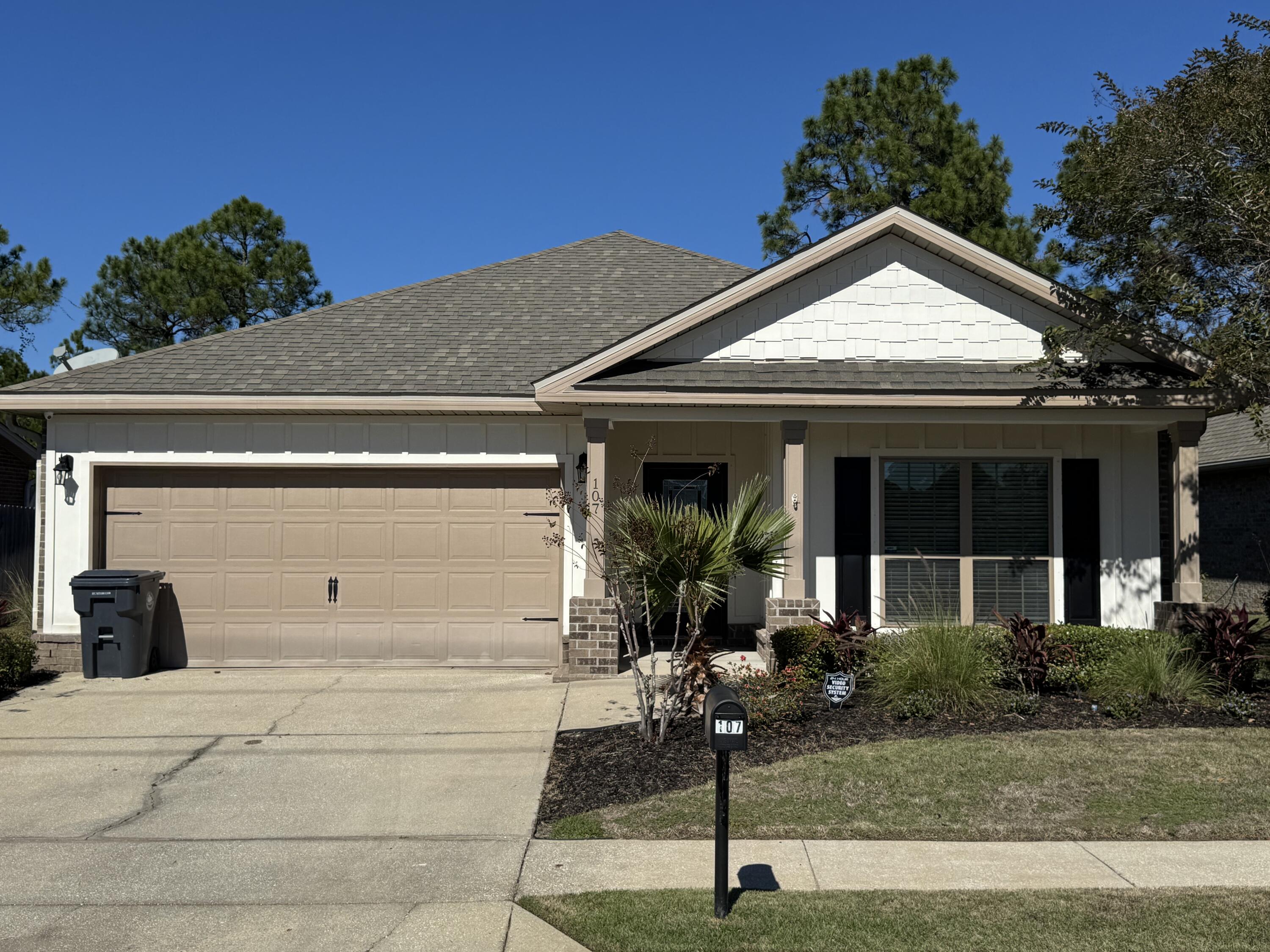 Welcome to this stunning 3-bedroom, 2-bath home with a dedicated office—which could easily serve as a 4th bedroom—located in the sought-after Whispering Lake subdivision. Just one mile from Publix and a short drive to the sugar-white sands of Scenic Highway 30A, this home offers the perfect blend of comfort, convenience, and coastal living.
Step inside to discover granite countertops throughout, gorgeous new engineered hardwood floors throughout the home. The interior has been freshly painted, and new lighting and ceiling fans add a modern touch to every room. The kitchen features all-new GE appliances, perfect for the home chef, and flows seamlessly into open living and dining areas designed for both relaxation and entertaining.

Located in the short-term rental-restricted community of Whispering Lake, you'll appreciate the quiet neighborhood atmosphere and the sense of community it offers. Enjoy easy access to nearby amenities such as Grand Boulevard, Silver Sands Premium Outlets, and a variety of local dining and shopping optionsall just minutes away.
Don't miss this opportunity to own a move-in ready home in one of the area's most desirable neighborhoodsperfect for full-time living or a serene coastal retreat.