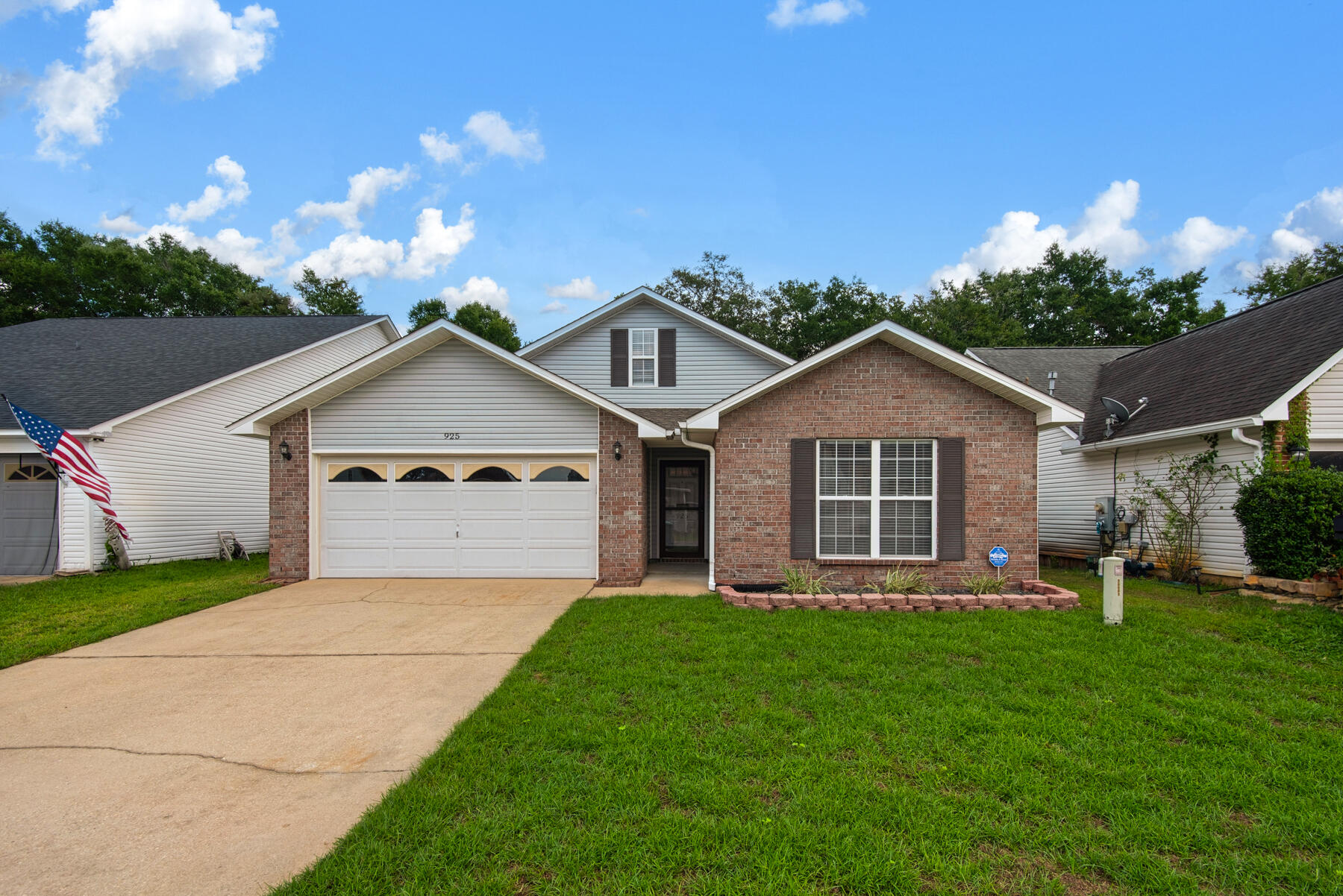 Charming 2-Story Home with Upgrades Galore - Ideal Location Between Hurlburt & Eglin AFB! Welcome to this beautifully maintained 2-story home offering comfort, privacy, and modern upgrades in a quiet, no-through-traffic neighborhood. With all bedrooms conveniently located on the main floor and a spacious loft upstairs—perfect for a home office, playroom, or guest space—this layout is designed with both function and flexibility in mind. The primary bedroom features a dedicated mini-split AC system for those who prefer cooler sleep conditions year-round. The freshly painted interior and upgraded flooring give this home a crisp, modern feel, while the new ceiling fans provide added comfort throughout. Step into the upgraded kitchen, featuring stylish finishes and plenty of cabinet space, ideal for the home chef. Enjoy peace of mind with an included security system and storm shutters on the rear of the home. The fenced backyard offers added privacy and backs up to the Lowe's parking lot, meaning no neighbors directly behind your fence. Fresh new sod in the front yard gives the home great curb appeal, and the new garage motor, rollers, and keypad ensure convenience and reliability. Additional upgrades are listed under the "Documents" tab. When going upstairs to view loft, please wear provided booties or remove shoes!