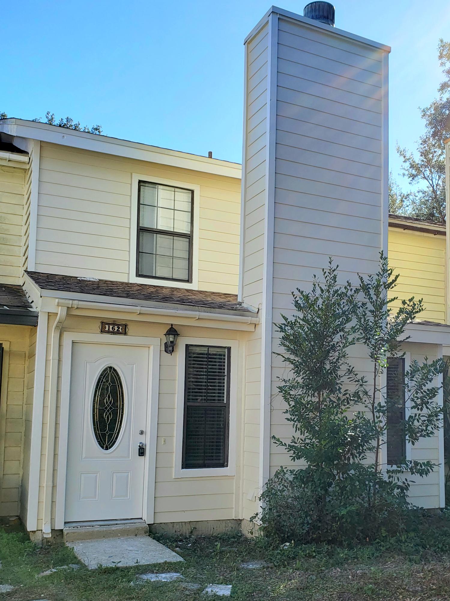 Two story townhome tucked away between old majestic oaks. Ceramic tile downstairs. Carpeted bedrooms. Fenced in yard is all cement so no yard work. Pet friendly unit; allowing dogs only, up to 35 lbs (must be fully grown - NO puppies). Call our office to schedule a viewing.