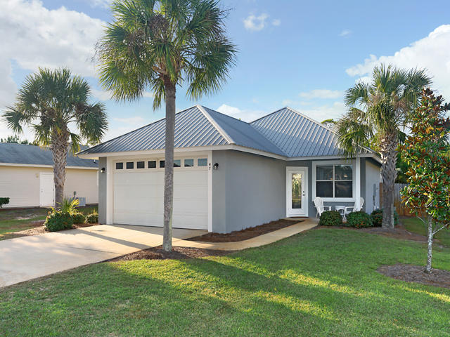 Available for viewing by appointment only. Available for rent starting November 15th. This is a 12 month rental. Located at the West End of 30A where you can walk, bike or ride a golf cart to the white sandy beaches or to Topsail Preserve Park with 3 miles of undeveloped beach! This is a very efficient floor plan with spacious great room with 9-foot ceilings, back splash, new lighting and new ceiling fans throughout, carpet, and blinds. The large master comes complete with a large bathroom with granite counter tops, dual vanities and a walk in closet. Large back yard to enjoy the beautiful Florida weather! Pets allowed with approval and pet fee. Background and credit checks required.