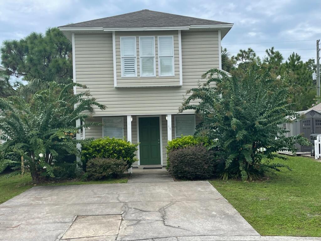Updated 2 bedroom 2.5 bath in Enchanted Estates. This single family home has a beautiful kitchen, plantation shutters, and LVP floors throughout home.  The 1st floor has an open concept and spacious living room, kitchen, dining and 1/2 bath with 2 bedrooms upstairs, each with a private full bath. The Community offers a large pool and playground. Easy maintenance exterior siding and move in ready. Convenient location & close proximity to Sacred Heart Hospital, Fabulous Restaurants, Publix, Retail Shopping, The Grand Theatre and as always.. 30A & Sandestin festivities. Located minutes to Top Sail State park and THE BEAUTIFUL beaches of South Walton.
Home can optionally be beautifully fully furnished for an additional fee per month.