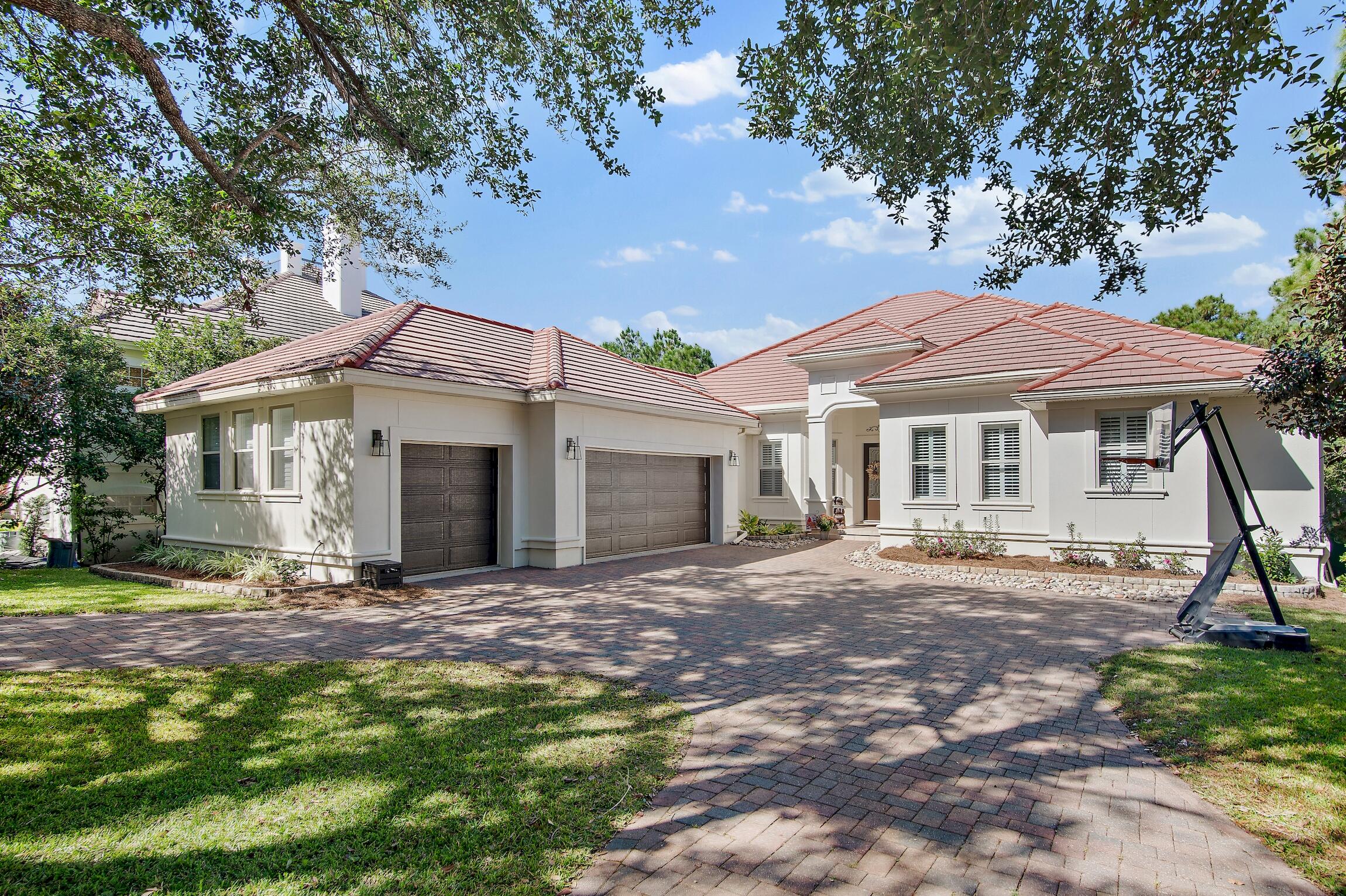 Under contract but  seller is taking back up offers.  Built in 2014 this one story home in Regatta Bay is situated on the first fairway of the award-winning Regatta Bay Golf Course. This home is
private and secluded while being only minutes away from all the community amenities. Relax by the new, fully enclosed, heated pool built in 2020 with paver surround and an expansive sun deck. Full remodel was completed in 2022 to include a custom chef's kitchen, stacked stone fireplace in the great room, wide-plank premium LVP flooring throughout, modern bathrooms, and fenced in backyard. Full-sized 3-car garage is climate controlled and equipped with high-speed, Level 2 EV charging. Tile roof was recently inspected and built with upgraded wind-mitigation features, combined with hurricane glass. Regatta Bay is a gated, golf course community with a manned front gate located at a stoplight on Emerald Coast Parkway. Owner's side gate allows for easy access to the mid-Bay Bridge
putting Niceville's amenities just 10 minutes away. This is the only gated community in Destin where owners are able to drive their street-legal golf carts directly across the Parkway at the light to access our beautiful beaches in just minutes. Regatta Bay Blvd becomes Dolphin Street at the south end, and the City
of Destin owns the property at the end of Dolphin. Lulu's restaurant, Legendary Marina, and Destin Commons including Whole Foods and Lowes are all within a golf-cart ride. Owners have access to neighborhood amenities including a lap pool, playground, pickleball, and tennis as well as the option to join the renowned Regatta Bay Golf Club. The Regatta Bay neighborhood truly offers an idyllic lifestyle.