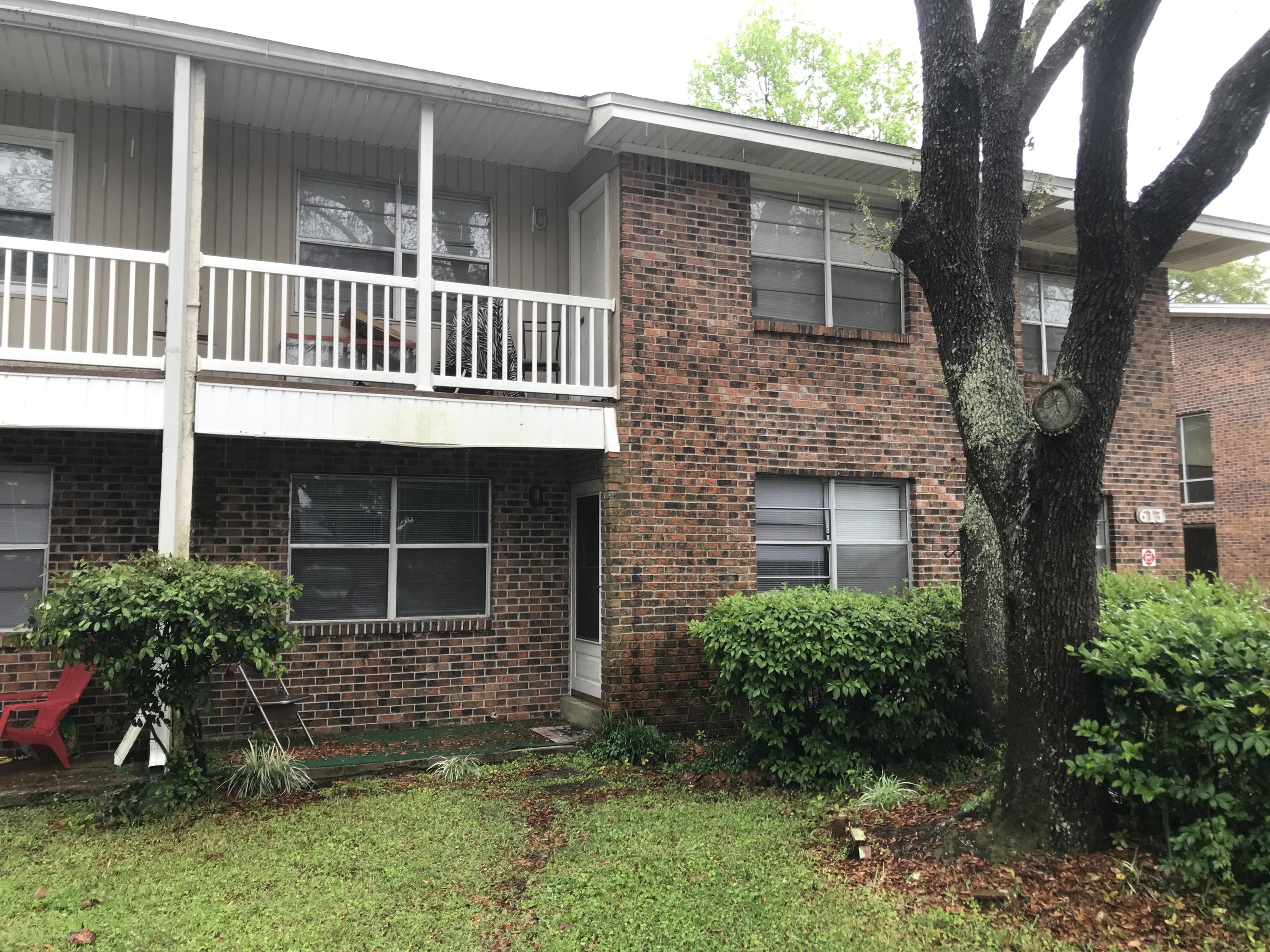 Great Location, this 2 bedroom condo has a spacious living area with open floor plan, the two large bedrooms each have walk-in closets.  
Community pool and laundry facility  on site.
Water, trash and pest control included.