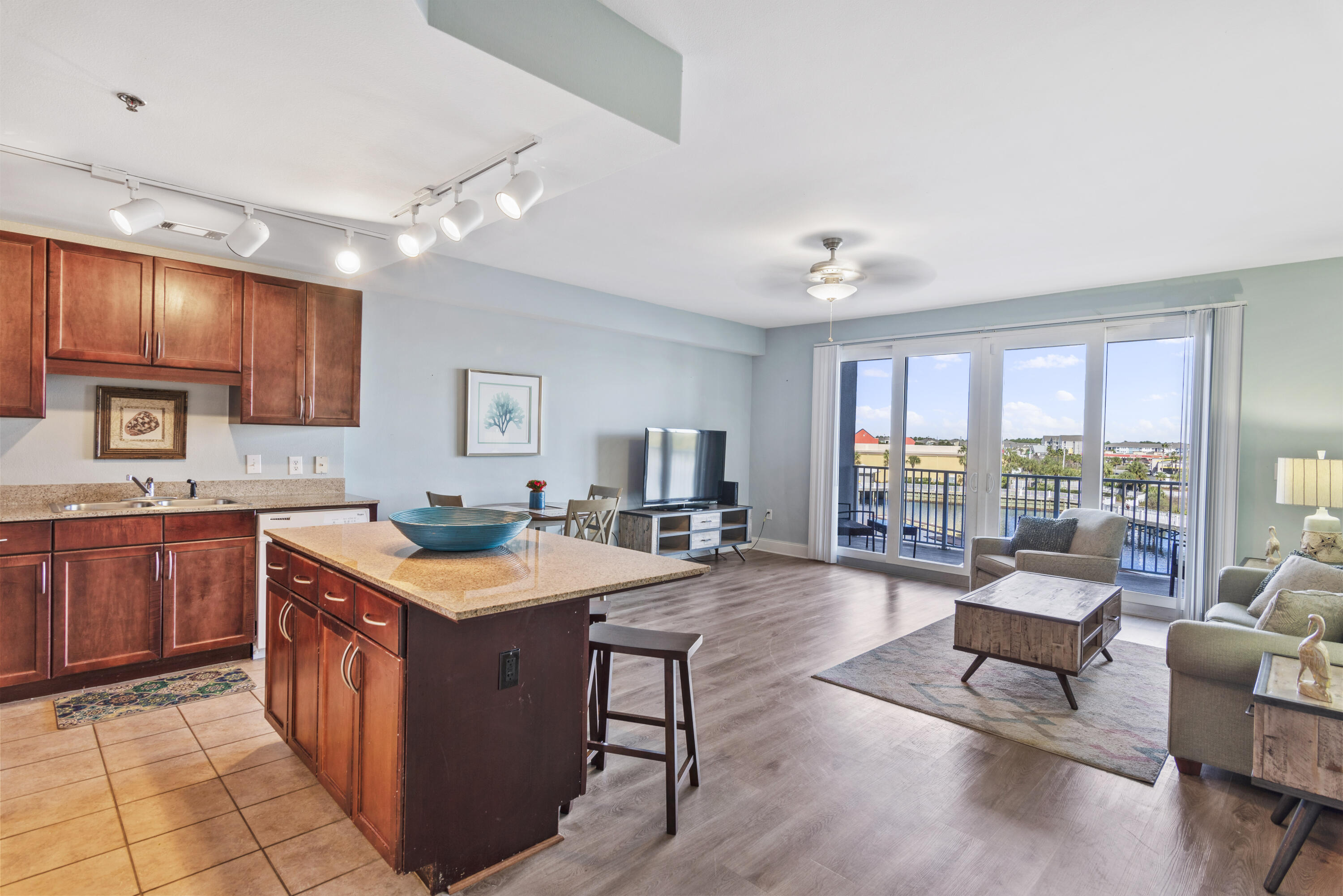 This Residence Offers 1 Bedroom, 2 Baths, Bunk Room & Can Easily Accommodate Over 6 People. Features Include: Granite Countertops, Kitchen with Island, Updated LVP Flooring, Large Open Floor plan & Expansive Lake View Balcony. Laketown Wharf Resort Is In The Heart Of All The Fun & Excitement In Panama City Beach Just Steps Away From The World's Most Beautiful White-Sand Beaches, Shopping, Dining & Entertainment. This Beachside Resort Offers Unparalleled Amenities With Convenient Beach Access, 5 Unique Pools, Splash Bar & Grill, Gulf View Fitness Center & Covered Garage Parking. Laketown Wharf Offers A Variety Of Views Including The Gulf Of Mexico, Lake & Golf Course. Enjoy The Nightly Fountain & Light Show & Market Shops Along The 52,000 Square Feet Of Lakefront Boardwalk.