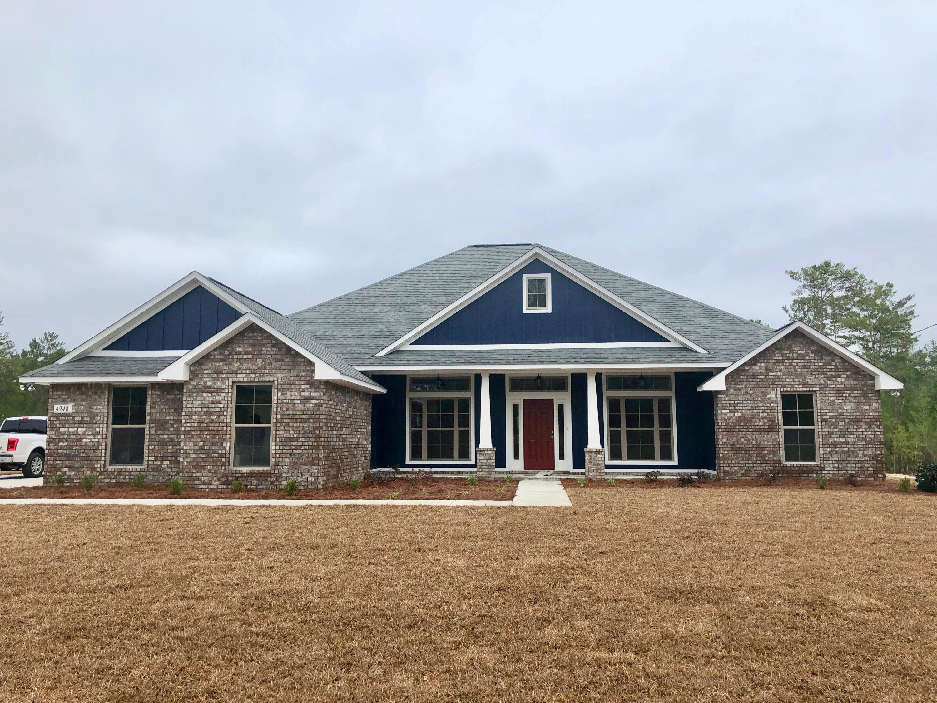 Under construction: there's space abound with our 3086sqft plan! For the exterior, the home will be built on a deep 1-Acre lot and features a 3-Car Side-Entry Garage with an extended driveway. Inside the home, we have a HUGE 22'x21' Florida Room with great natural lighting, and an exit to the patio. The kitchen features beautiful custom-made maple cabinets, granite countertops, recessed and under-mount lighting, stainless steel appliances, and a deep walk-in pantry. The Master Bath has a 5' Shower, Garden Tub, double-vanity, and two Walk-In Closets. The fourth bedroom has its own hallway, with bedroom-to-bathroom access.This home is energy efficient with a 14 seer HVAC and low-E vinyl windows.