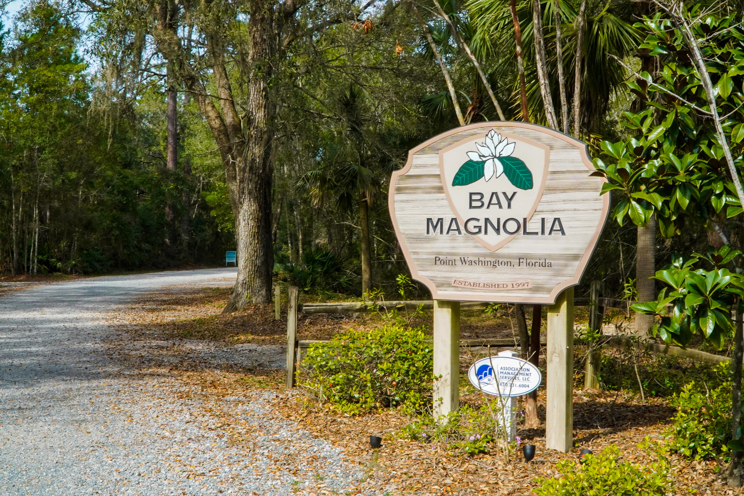 This nicely wooded half-acre residential lot, located on a quiet and well-shaded loop - just off of Point Washington Road, is the perfect opportunity to build your dream home in one of the most beautiful, and friendliest communities in the area. Residents of Bay Magnolia will quickly tell you how fond they are of their neighborhood. A community dock on Choctawhatchee Bay, a sandy beach, and picnic gazebo are enjoyed for very low HOA dues. There is no buildout time. Buy now, and have the best neighbors in South Walton!