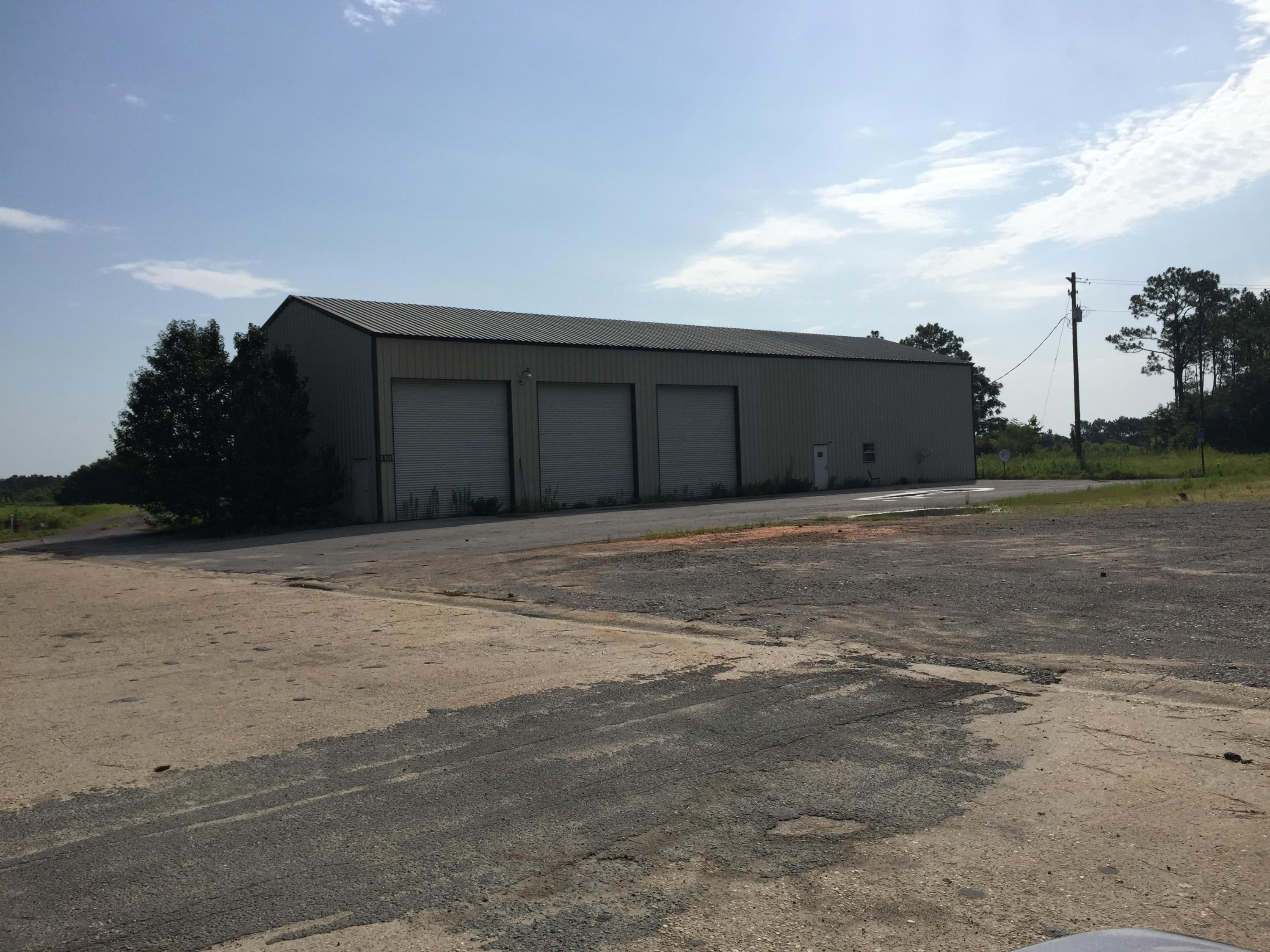 55 acres zone Heavy Industrial, Non-Restrictive Use. Located within Okaloosa County, this property is adjacent to Anderson Columbia with easy access to I-10 and all areas of the county. 4800sqft warehouse located at entrance. 5 rollup doors at 14' include two drive through and one bay door. 300sqft office and restrooms in warehouse.
Parcel ID 303N24000000050000 also included.