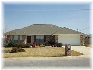 EXCELLENT CURB APPEAL, ARTFULLY LANDSCAPED, ALL BRICK, WELL MAINTAINED,TASTEFULLY CUSTOM PAINTED, 3BR/2BA HOME. DON'T LET THE SQ FT FOOL YA! YOU GET THAT WARM SPACIOUS AIRY FEELING AS YOU ENTER VAULTED CEILING LIVING ROOM. THE LUSTROUS HARDWOOD FLOORS AND MANTEL RAISED HEARTH FIREPLACE ADDS COZY NOTE. THE KITCHEN IS NO EXCEPTION! SNUG SNACK BAR SETS OFF CERAMIC TILE KITCHEN, AND COZY ADJACENT DINING AREA W/LARGE BAY WINDOWS FOR THOSE INTIMATE DINNERS FOR FRIENDS AND FAMILY. MASTER BEDROOM OFFERS TRANQUIL OASIS WITH A TWO-AT-A-TIME PRIVACY BATHROOM DESIGN. ALL BEDROOMS ARE NICE SIZED BEDROOMS W/WALL-TO-WALL CARPET AND CLOSET SPACE THAT WILL AMAZE YOU. LOOK AT THIS YARD. THIS HOME HAS A HUGE BACK YARD FOR FAMILY FUN AND ENTERTAINING. FULLY SODDED PRIVACY FENCED YARD W/(8X10)SHED FOR EXTRA STORAGE. ALSO, LAWN PUMP AND AUTOMATIC UNDERGROUND SPRINKLER SYSTEM. OTHER EXTRAS INCLUDES: CUSTOM BLINDS, PROCELAIN TITLE IN KITCHEN/DINING AREA AND PORCELAIN/CERAMIC TILE IN BATHROOMS, HARDWOOD FLOORS IN FOYER, HALLWAY, AND LIVING ROOM, CABLE/PHONE OUTLETS AND CEILING FANS THRU OUT, SECURITY ALARM SYSTEM, GARAGE DOOR OPENER AND BACK STORM DOOR JUST TO NAME A FEW. WORTH SEEING, WORTH RENTING. SHOWN BY APPOINTMENT ONLY.