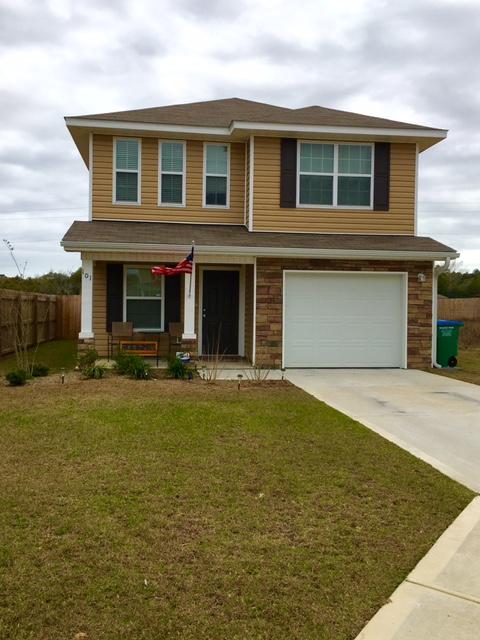 This well kept home offers almost 1800 sq foot and is just what you've been looking for with Open kitchen, breakfast bar overlooks the living and dining areas. 18'' tile in the kitchen, baths,living and dining rooms. Inside laundry room. Large Master bedroom and bath upstairs along with two additional bedrooms and another full bath. You will enjoy the privacy fenced level yard with fire pit and open patio, the garage with opener and this home is on a culdesac! Owner will consider pet on case by case basis. Call today to view!
