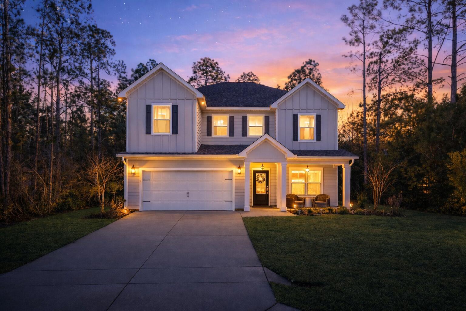Built by Traton Homes & set on one of the largest lots in the subdivision, this open-concept home offers privacy with no homes behind & space designed for everyday living. Ten-foot ceilings with crown molding & wainscoting in the entry create a welcoming first impression, while large living room windows fill the space with natural light. 
The kitchen serves as the heart of the home with quartz countertops, gas stove, tile backsplash, and a large island ideal for gathering. 
A main-level bedroom & bath add flexibility, while upstairs features a loft, laundry, & four bedrooms, including a primary suite with double vanities, soaking tub, separate shower, & walk-in closet. Covered front and back porches extend living outdoors, all within a friendly community known for events and cookouts.