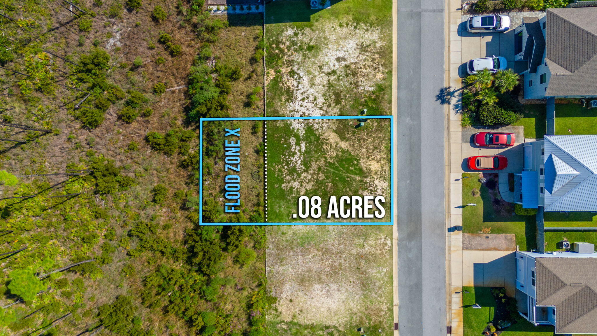 Residential lot recently appraised at $220,000! Close to the beach and a great building site. Tap and septic fees already paid. In flood zone X with no flood insurance required.