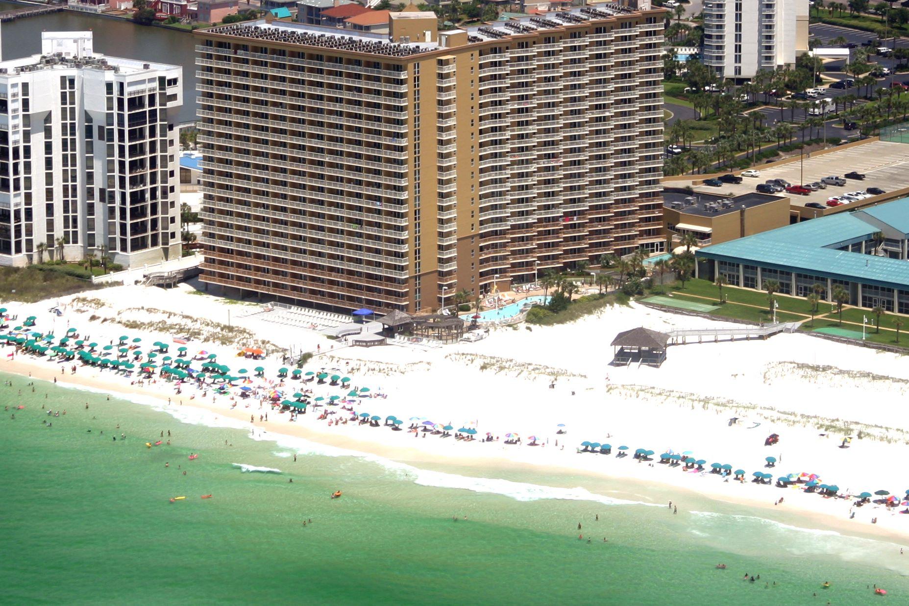 Pelican Beach is a gated, beachfront community that has a proven rental history! The amenities include an indoor/ outdoor pool with beach bar, sauna, fitness center,tennis courts, & covered parking garage. Located right on the Gulf in the heart of Destin! This unit is a must see!!