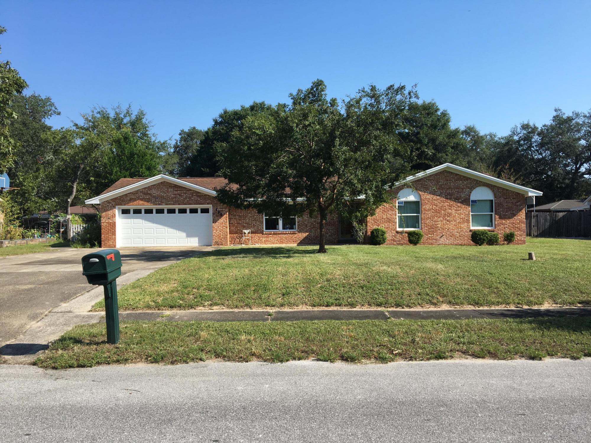 LOCATION, LOCATION, LOCATION. Home is a must see and is located close to all that Niceville has to offer; schools, children's playground, senior center, youth center, tennis, library and Eglin's golf course. This home Features an extra wide driveway, irrigation system on separate well, fenced back yard and covered in-ground pool with large lanai to enjoy family gatherings. A gorgeous hardwood door welcomes you into this 3 bedroom, 2 bath home. New carpet in bedrooms. New energy efficient, impact resistant windows throughout. Fresh paint inside and out. Kitchen and bath's upgraded to granite countertops and custom cabinets. Office features sep. entry. SELLER IS RELATED TO LISTING BROKER. MEASUREMENTS ARE TAKEN FROM VARIOUS DOCUMENTS AND NEED TO VERIFIED BY THE BUYER IF THEY'RE CRITICAL.