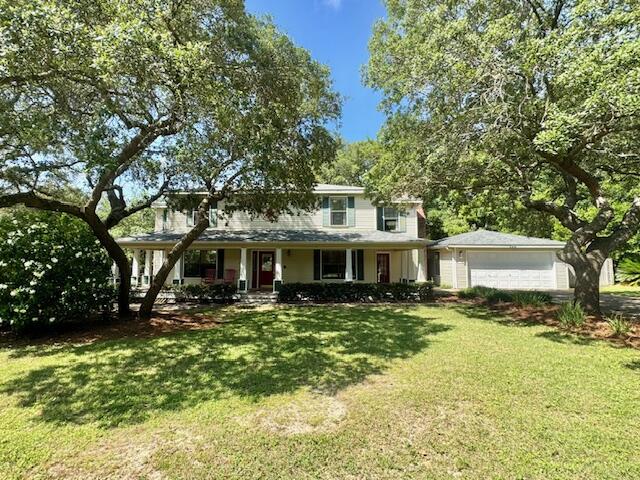 Available Now!!!  **Pets Considered with owner approval**

Discover a unique gem in Bluewater Bay. This spacious and beautiful Southern home is a must-see. Pillars wrap-around porch, flanked by gorgeous oak trees, create a welcoming entrance. Inside, you'll find stunning cabinetry and appliances, a breakfast bar, an eat-in dining space, and a formal dining room to suit any dining style or gathering. Laminate flooring graces most of the home, and the tastefully updated downstairs guest bath adds convenience. The great room features a floor-to-ceiling whitewashed brick fireplace with gas access and a built-in wet bar. This expansive room offers access to a screened-in back porch, a charming front porch, and an office/study room. **All pets are registered via pet screening, and all assistance animals are verified through the same screening process.**

**Carpet cleaning & Admin Fee charged (if applicable)**

Tenant to verify all data. Please contact Sound Choice Real Estate to schedule a showing- 850-389-8533.

***Approval is based on several factors as follows***
- Rental History and Verification
- Employment History and Verification
- Credit History
- Criminal Background & Terrorist Database Check
- Pet Verification