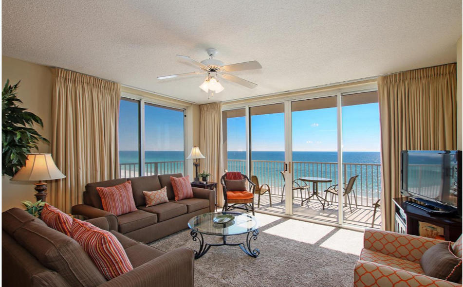 Picture-perfect 3 bedroom END LOCATION (extra side windows and views) in the perennial favorite Island Princess! Step right in to HIGH DOLLAR rental income! This spacious condo offers a GULF FRONT master suite, 2 spacious guest rooms, 3 bathrooms and is offered fully furnished and equipped. The living room opens to a large wrap-around balcony that offers beach and Gulf views  the end location offers beautiful light and panoramic Gulf views! Island Princess offers resort style amenities including: a seasonally heated Gulf front swimming pool, hot tub, 497 glorious feet of pristine beach front, bbq grills, community room, on-site rental office and an exercise room! And a highly coveted covered parking space! The resort is also located within quick distance of many wonderful restaurants, mini-golf and the Boardwalk which offers many dining shopping and entertainment options plus seasonal fireworks shows from the Okaloosa Island Pier.  Located less than 7 miles west of Destin, you won't find high density issues like endless rows of beach chairs, tourists and traffic!