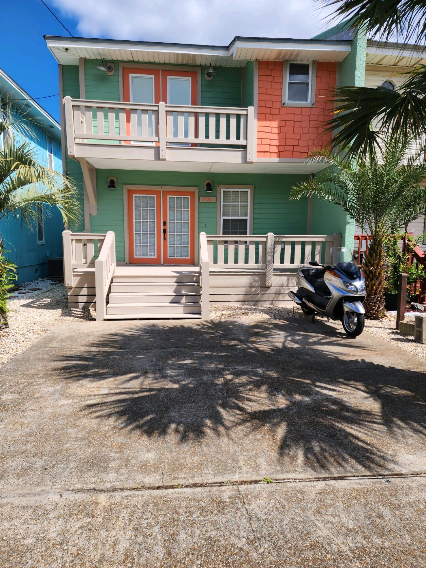 Don't miss the opportunity to acquire this 3BR/2.5Bth,1800+ sq ft immaculate beach home. The home is located on the quiet east end of PCB near St Andrews State Park and Grand Lagoon, satisfying the sandy beach lover and as well as the boating/watersports enthusiast. It is also located less than 1200' from Beach Access 11. There is also plenty of dining choices from beach/sports bars up to ultra fine dining. Interior features include a huge Kitchen w Large Breakfast Bar, Granite tops and  Black and SS Appliances. Two Family Rooms, new plank floors downstairs and two sleeper sofas. There is also a wet bar in addition to the Kitchen. You will love every detail and feel at home the minute you walk in the door. (SEE MORE INFO)

BUYER SHOULD VERIFY ALL IMPORTANT INFORMATION Exterior features include hardie board siding painted in 2021. The fully fenced in back yard boasts (post hurricane Michael) 8 ft fencing and landscaping to include a large paver patio. There in also an outdoor shower with hot and cold water. This outdoor living space is perfect for those large family cook outs! On the second floor you'll find the large Master bedroom with a private bathroom and private balcony. The two additional spacious bedrooms both have large closets. These bedrooms share a large bathroom. The linen closet and laundry room, with washer and dryer, are conveniently located upstairs.
BUYER SHOULD VERIFY ALL IMPORTANT INFORMATION