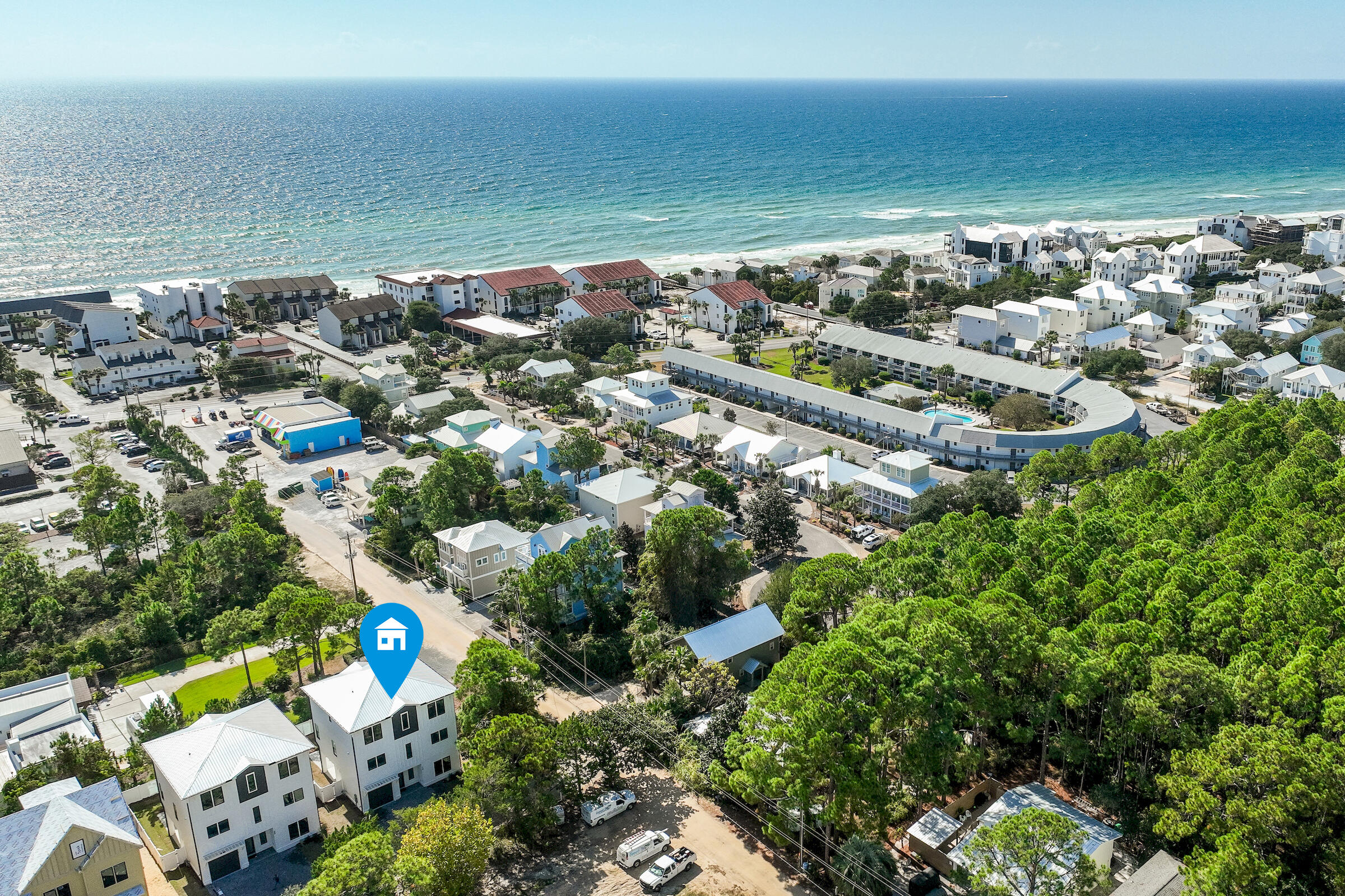 Seller offer $25,000 in buyer incentives. Seller will consider owner financing. Seagrove Beach Home - Perfect for Family Retreats and Investment. Sold furnished.
Nestled in the coveted Seagrove Beach community, this exceptional 6-bedroom, 6 full-bath and 2 half-bath home offers the ultimate coastal living experience. Just a short stroll or bike ride away from the pristine beach, popular restaurants, boutique shops, and Seaside, you'll have everything you need right at your doorstep.
Designed for ultimate relaxation and entertainment, this home features expansive living areas that seamlessly blend comfort and style. The main living area is highlighted by an open floor plan with abundant windows, allowing natural light to flood the space and creating a bright, airy atmosphere.