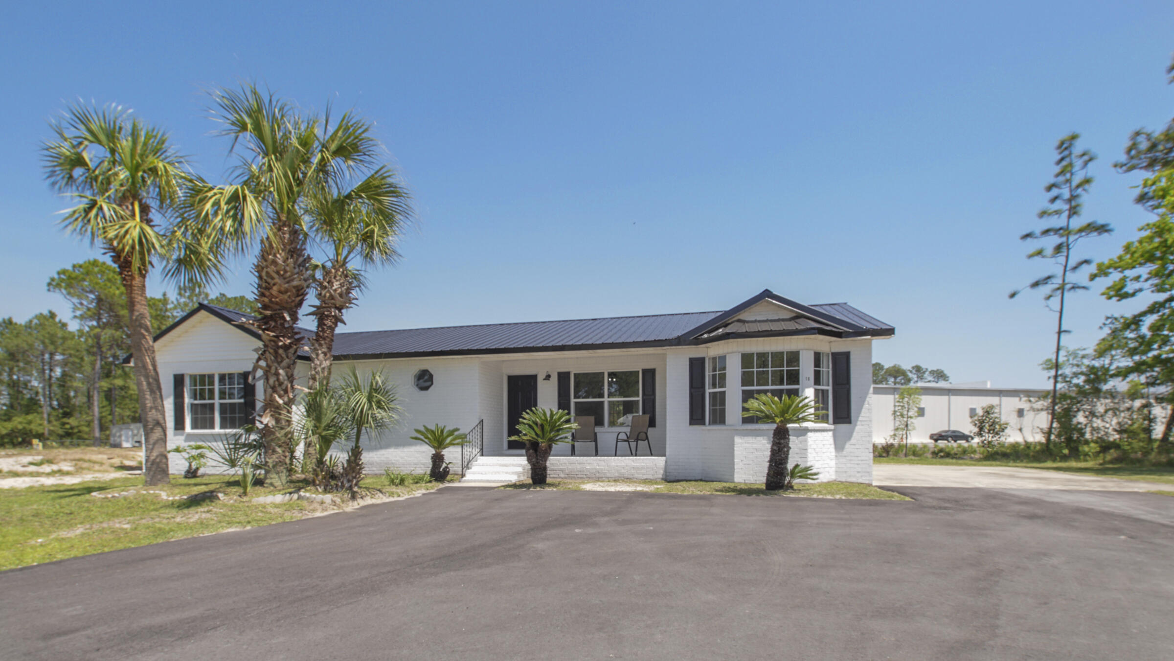 3BR/2BA totally renovated single family home within walking distance to the South Walton Publix.  Located within SoWal Palms RV Park Resort with access to amenities such as Pickleball Court, Kiddie Park, Dog walking area, firepit, and much more.  The home has been totally remodeled and can be rented furnished or unfurnished depending on your needs.  Yard service is provided.  Water and sewer is provided.  Free Wi-Fi.