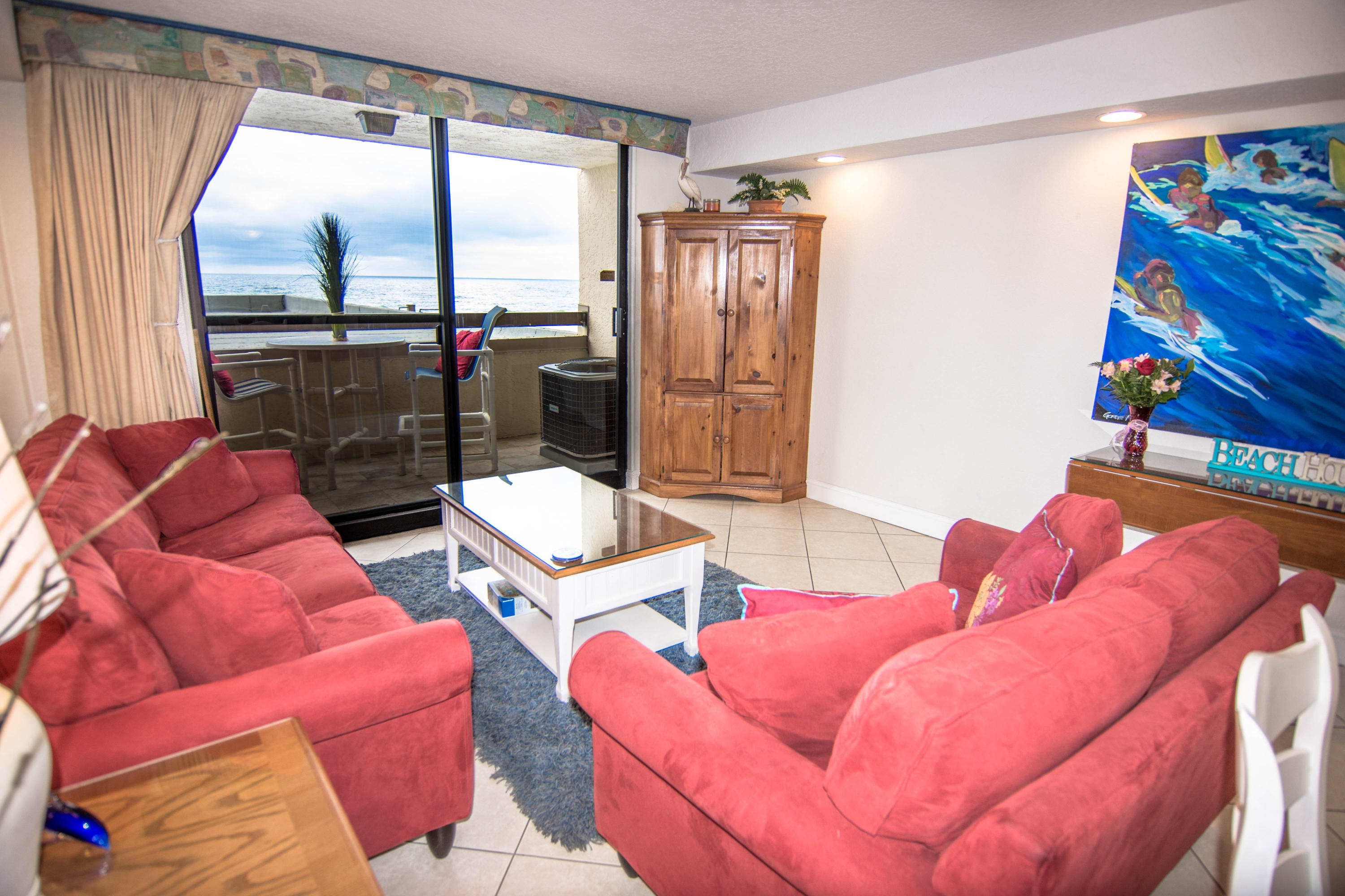 $36,000 RENTAL INCOME PRODUCER! A warm Gulf breezes awaits you in this one bedroom Sundestin Resort. A king sized master suite, 1.5 bathrooms, bright and beachy interiors, large balcony and fully renovated kitchen. Enjoy the many resort style amenities at the Sundestin Resort including: on-site bar and grill, indoor and outdoor heated pools, hot tub, spa & fitness center, splash park, tiki bar, gift and sundry shop, massage therapy, game room, conference center for meetings and, of course, the beautiful, inviting sugar white beach right in front! Well managed on-site rental and association program. The comparatively low monthly assessment fee includes ELECTRICITY, exterior insurance and telephone. The building lobby just had a beautiful renovation ($170,000) with no assessment!