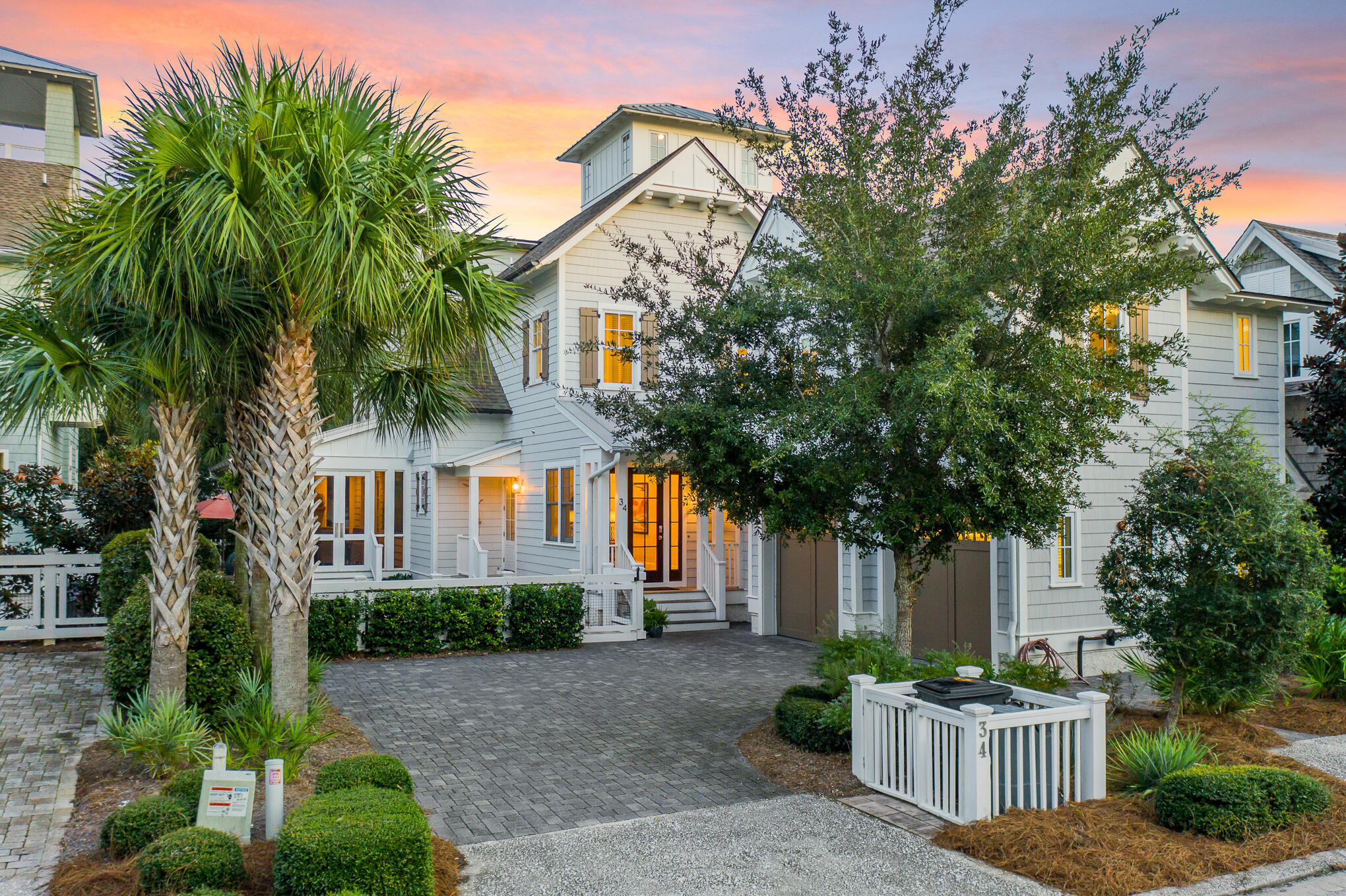Watersound Beach is without doubt the way the beach family experience was meant to be.  With the unspoiled dunes, deep sand beaches and comfortable family space, a home in Watersound Beach of high quality and value is very desirable.

This Fuller Brothers 2014 build features reclaimed wood floors, post and beam ceilings, accent walls of tongue and groove pine as well as ship lap cypress.

The attached carriage house along with the first level en suite bedroom, kitchen, dining, outdoor dining and pool allows the primary owner to live easily in the home and accommodate family and guests in luxury as the second and third levels have 4 additional bedrooms and a bunk area.

An easy to see property as it is presently not a vacation rental, this home is ready for a new family.