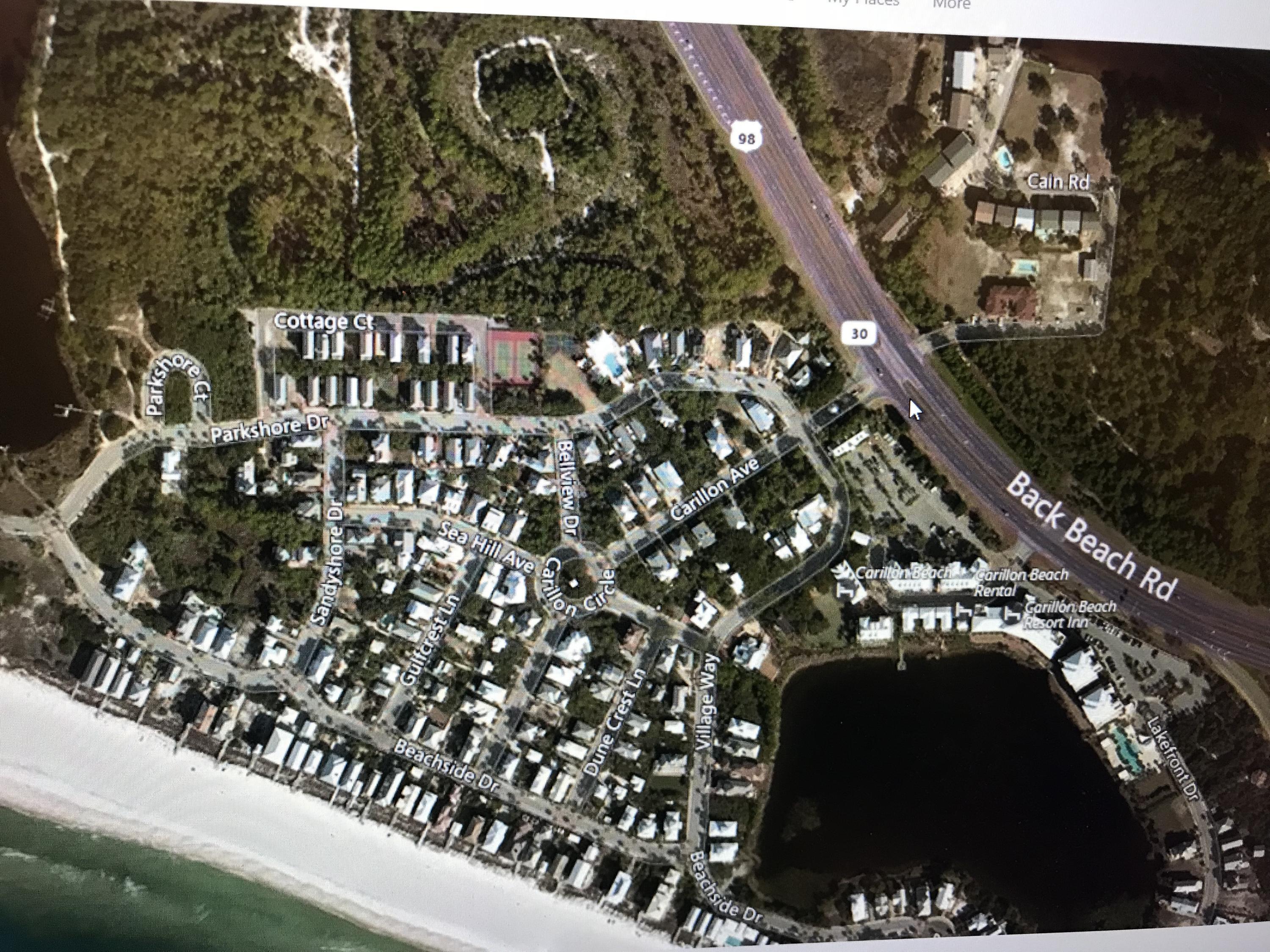 This is the Emerald Coasts premier gated community. One of the largest and last few lots left to build in this private beach front community. Located at the east end of 30A and the west end of Panama City Beach. The community offers numerous pools, beach accesses, restaurants, shopping, and a small church for services. Its located only 15-20 minutes from the Panama City Beach international airport and only a few minutes from Pier Park Shopping.
