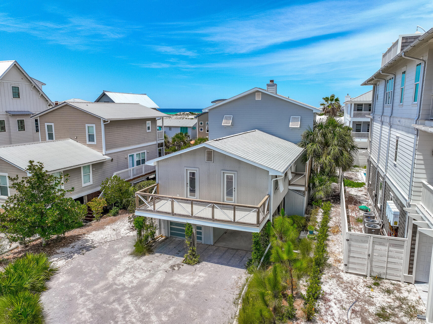 Welcome to paradise in Grayton Beach! This charming 4-bedroom, 2-bath coastal retreat offers the ultimate beachside living experience just south of 30A. Enjoy Gulf views and immerse yourself in the serene beauty of Grayton Beach.

Nestled in a prime location, this charming home boasts proximity to not just one, but two convenient beach accesses. Imagine waking up to the sound of gentle waves and stepping onto the pristine sands of Grayton Beach just moments from your doorstep. With Grayton Beach State Park flanking both its eastern and western borders, this property ensures an abundance of space for leisurely strolls along the coastline and unforgettable sunset views.

This versatile property presents you with endless possibilities. Embrace your creative vision and renovate the existing home to match your unique style - preliminary plans from the owner are available to spark your inspiration. Alternatively, embark on a new journey by crafting your dream home from the ground up, taking full advantage of the incredible gulf views and the serene surroundings.

The allure of this property extends beyond its interiors. A beautiful pool, added in 2021, promises refreshing relaxation and outdoor enjoyment. Lounge by the poolside while basking in the warm Florida sun or entertain guests with unforgettable gatherings under the open sky.  Brand new Rinnai tankless water heater, new electrical panel, newer roof with lots of life left on it, and newer ac system.

Grayton Beach is renowned for its relaxed yet vibrant atmosphere, offering a variety of dining, shopping, and entertainment options within easy reach. This home provides the perfect launchpad for exploring all that the area has to offer while also serving as a tranquil oasis for those seeking solitude and relaxation.

All information in this listing is believed to be correct, but please confirm any info that is important to you.