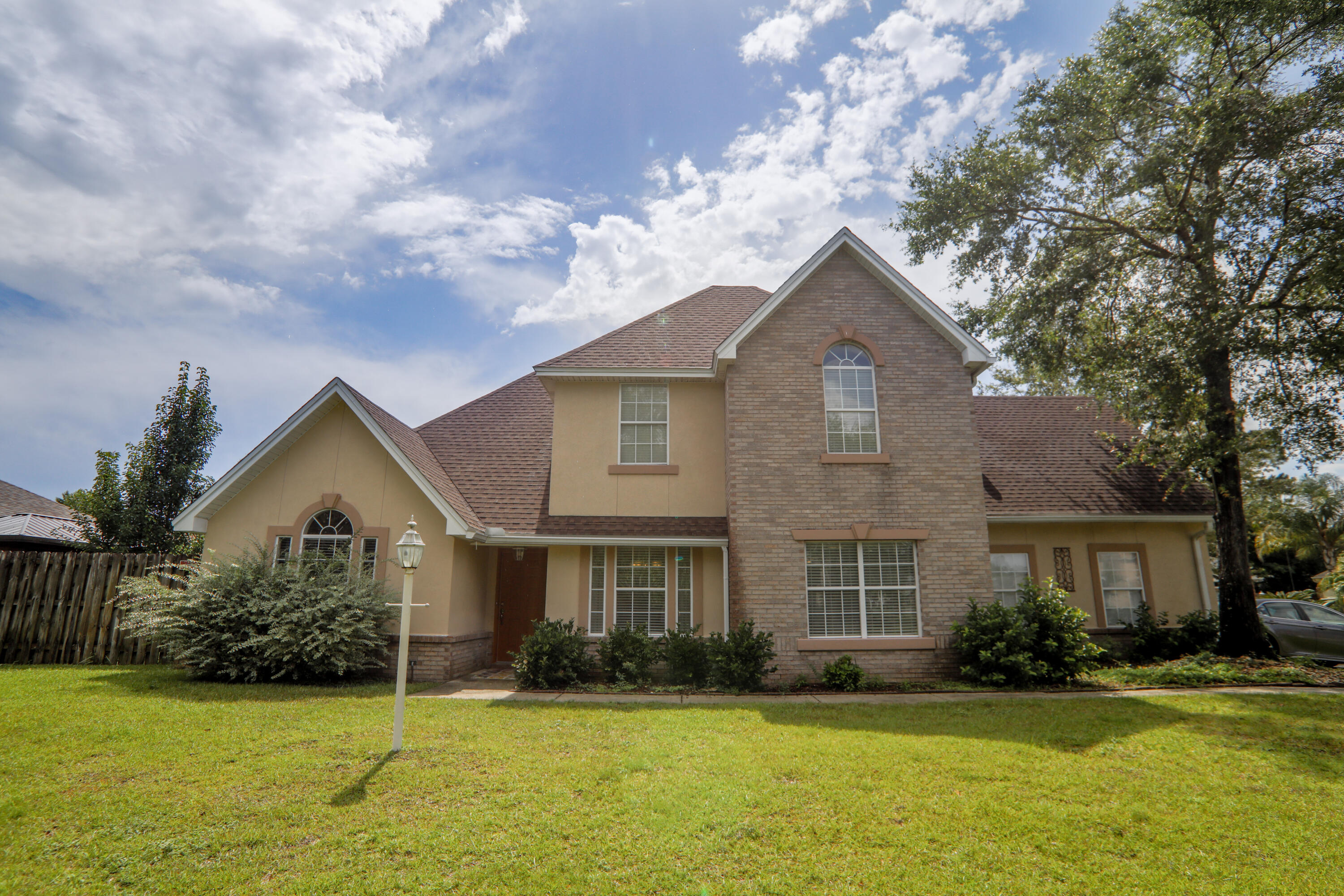 Back on the Market.  Beautiful home with lots of upgrades.  Good Central location between Eglin and Hurlburt Air Force Bases, golf, and beautiful beaches. Roof new in 2018. Home has large kitchen with wood cabinets, granite counters, and stainless steel appliances. The first floor Master bedroom has double vanity, large tub, separate shower and walk in closet. Upstairs features 3 additional bedrooms with full bath and plenty of storage space. Pavers for the low-maintenance back yard along with privacy fence. 2 car garage has plenty of storage space as well.  PROPERTY IN PROBATE AND CANNOT CLOSE UNTIL MID OCTOBER.
