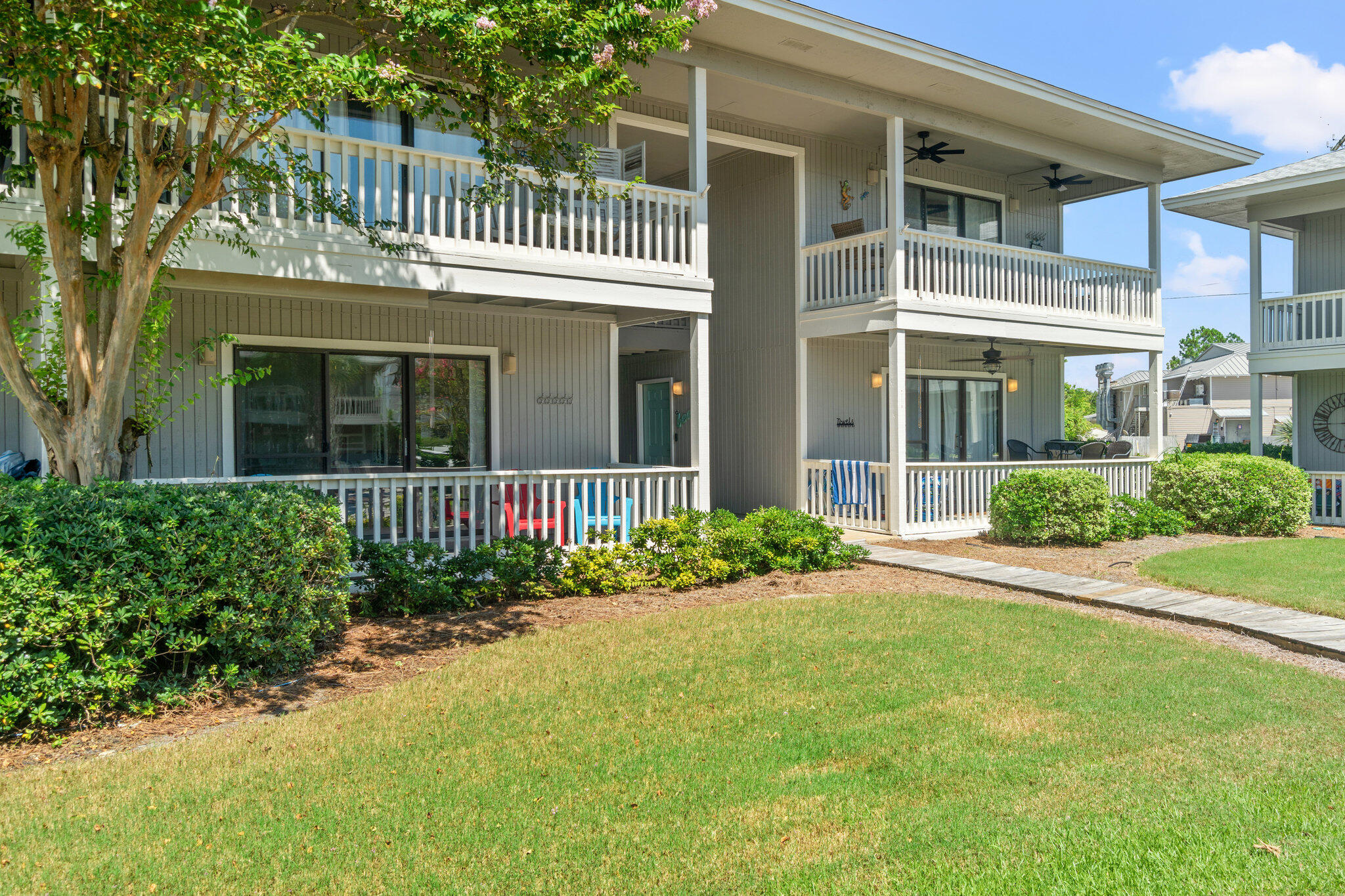 Welcome to Beachwood Villas! This condo is perfectly positioned, located right in the heart of Seagrove. There is a beach access just steps from your front door. Beachwood Villas is located in close proximity to well known 30A restaurants such as Cafe Thirty-A, Angelina's Pizzeria, Cowgirl Kitchen, Surfing Deer, and more. This popular complex features 2 tennis courts, 2 pools, a playground, and well maintained grounds. Once inside the property you will immediately appreciate the pride in ownership. This condo has never been rented, therefore it is in great condition! Although it would make a great income producing property. If you are looking for an affordable investment opportunity or vacation home along 30A, this is the property for you!