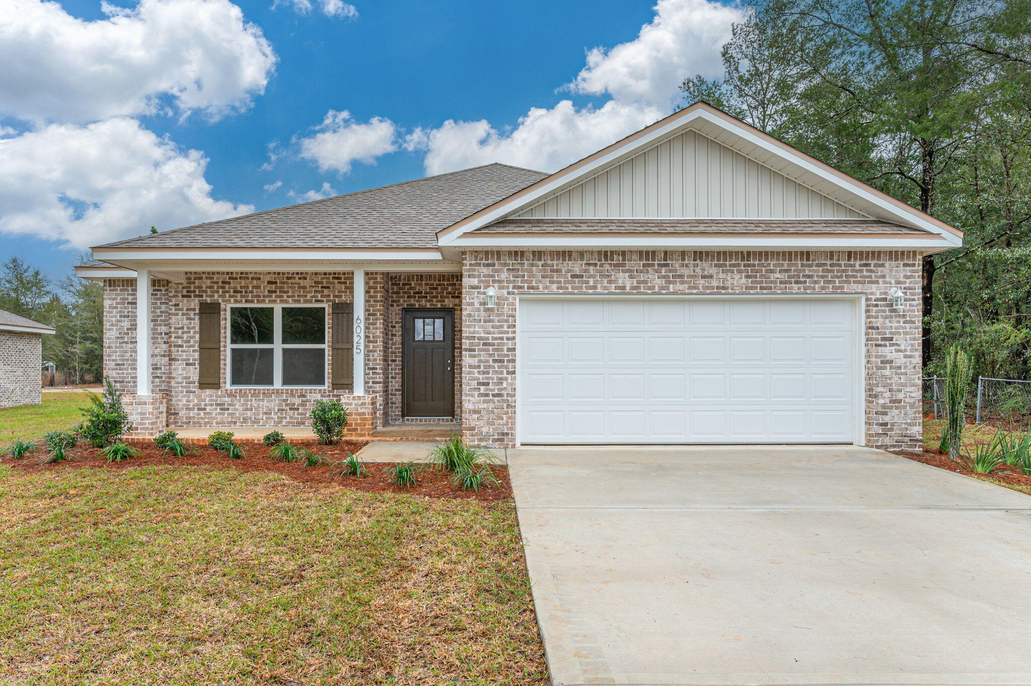 WEEKEND SPECIAL - GET A FRIDGE w/ a contract written by Sunday 4/6! WANT A PRIVACY FENCE? Ask me how to make this happen!! Check out this MOVE-IN READY new construction home completed w/ installed BLINDS...in addition to a $10K contribution towards BUYER'S CLOSING COSTS, RATE BUY DOWN, ETC w/ used of Builder's preferred lender. Situated on a large half acre lot, this 3 BD/2 BA home features a full brick exterior. Inside you will find an open floor plan with spacious living room, nice functional kitchen w/ center island, quartz countertops and adjoining dining area. The home features LVP flooring throughout, spacious master suite w/ dual vanity and walk-in closet. Split plan design w/ nice sized guest bed rooms and laundry room. 2 Car Garage; 1 Year Builder Warranty!!