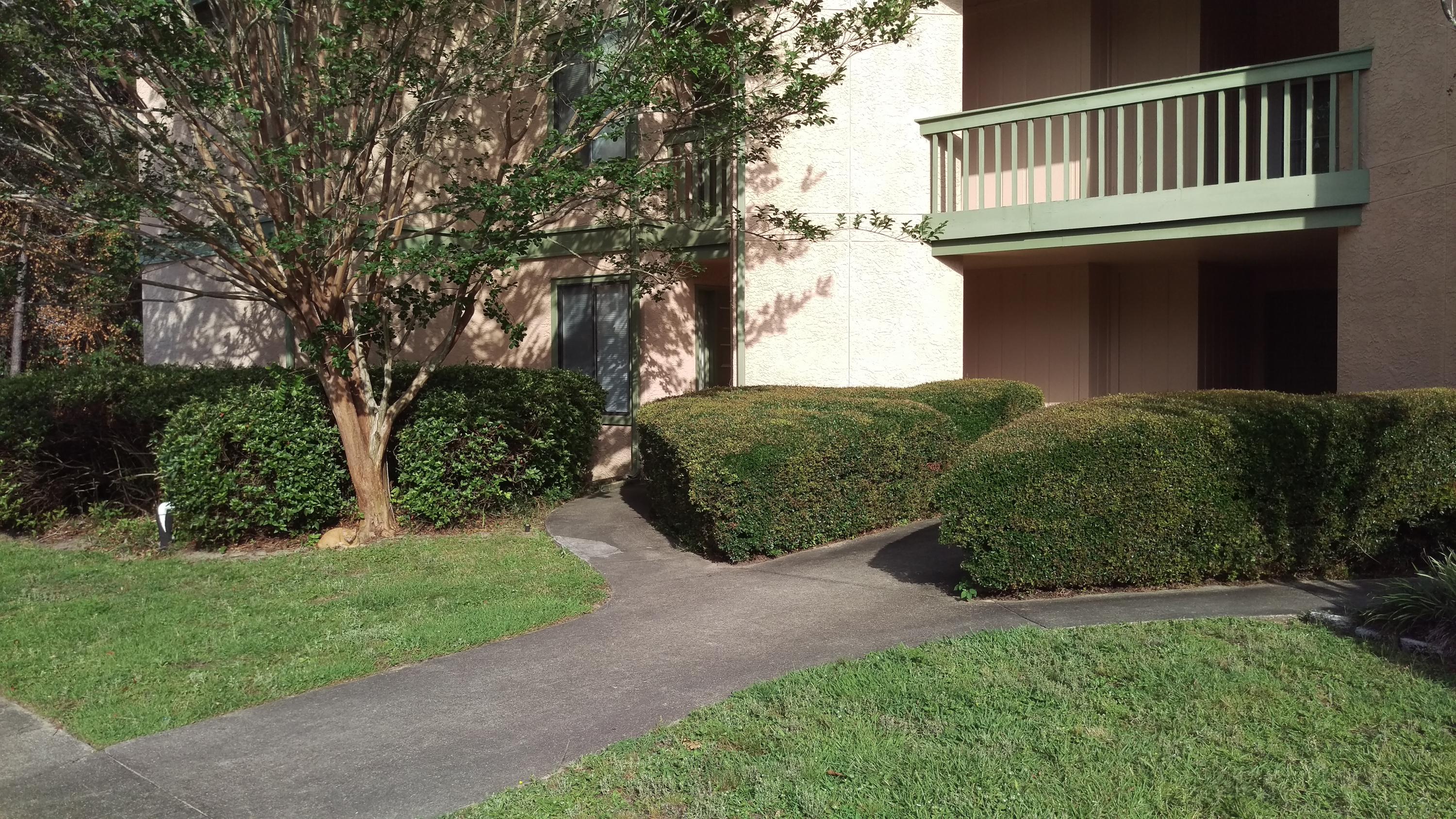 Spacious ground floor condo furnished and ready for move in. This Bluewater Bay unit has a large living area that opens to a screened porch, perfect for morning coffee or relaxing outside. Split floor plan with two bedrooms and two bathrooms. Large kitchen open to living and dining area. There is a small patio with private entrance to the master bedroom. Per the HOA no pets allowed. There is an assigned parking spot in front of the building with plenty of guest parking close by. There is no smoking allowed in unit. Call for your tour today.