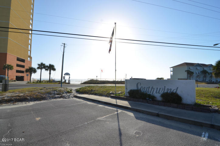 Wonderful opportunity to have your own place by the beach for under $160,000. This 2 bedroom Southwind condo has a few unique features.It is an end unit which allows extra space for a dining area (sometimes used as an additional bedroom or bunk area. Another nice feature is that both bedrooms have sliding glass doors that lead out to the back balcony. These little extras add a great deal of value.The complex has easy beach access directly across from the beach.The amenities at Southwind are just enough.There is a pool, tennis court and shuffle board on site.Terrific location with quick access to shopping, restaurants and entertainment.Pier Park offers a variety of specialty shops, dining and a great Theater and it is only minutes down the road to 30A, Carillon Beach and 30A are also close!