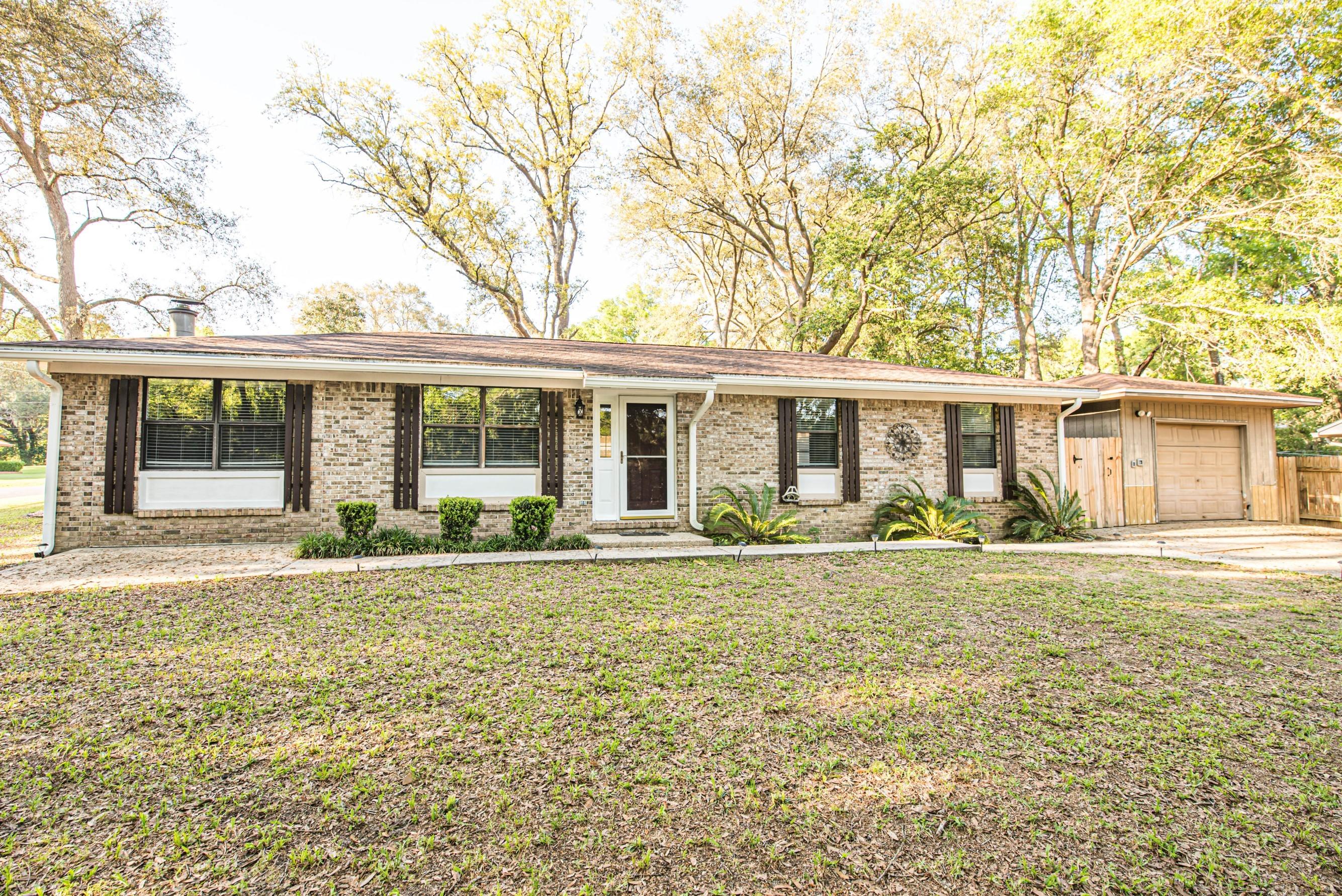 This recently renovated ranch sits among a peaceful setting overlooking green space.  Ceramic tile in the wet areas and hallway, along with wide plank flooring in the bedrooms lends a contemporary flair to this traditional ranch.  A detached single car garage and plenty of parking offers ease and convenience for those with multiple vehicles.  Fresh paint, updated flooring, stainless appliances, newer roof, new HVAC, new gutter guards make gutter cleaning a breeze, and a recently cleaned and inspected septic system makes this home ready to enjoy.