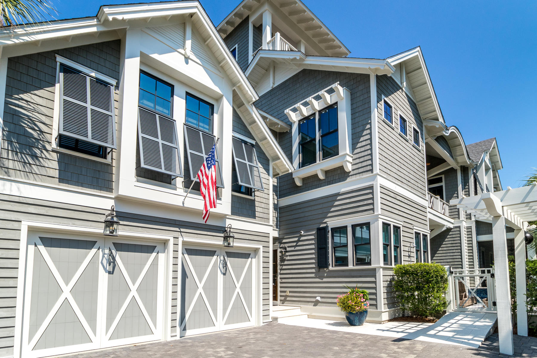 Stunning Watersound Beach home with all the special touches and features you would expect including an elevator, great outdoor living, 2 car garage, chefs kitchen, downstairs junior master, and an exquisite master suite, tower with gulf views, secondary living room and the best bunk room ever.
Home has been lovingly cared for.