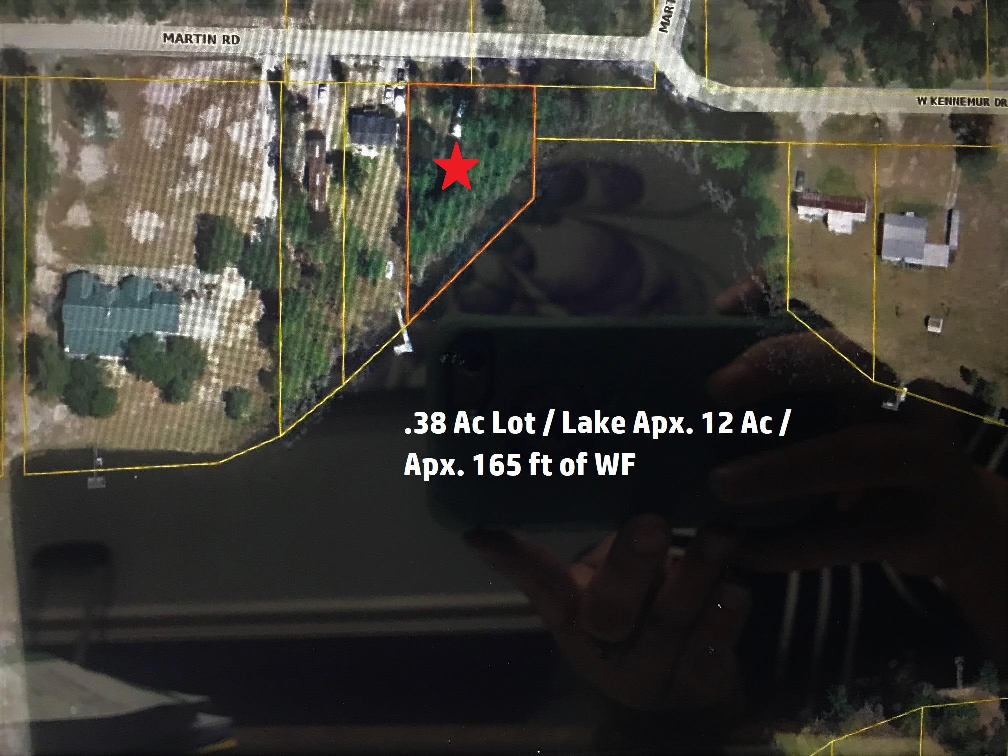 Over 1/3 acre lot with apx. 165 feet of waterfront on the largest (apx. 12 ac) of the 4 lakes of Imperial Lakes. Property is fenced on 3 sides and there is currently temporary power pole for RV, water meter and septic located on property. There is no value placed on RV and seller makes no warranties on RV or existing utilities. Located on a paved rd. only minutes to historic downtown Defuniak Springs. The property was previously cleared and wouldn't take much to open the lot and waterfront back up to its former beauty. Won't last long so schedule your showing today!