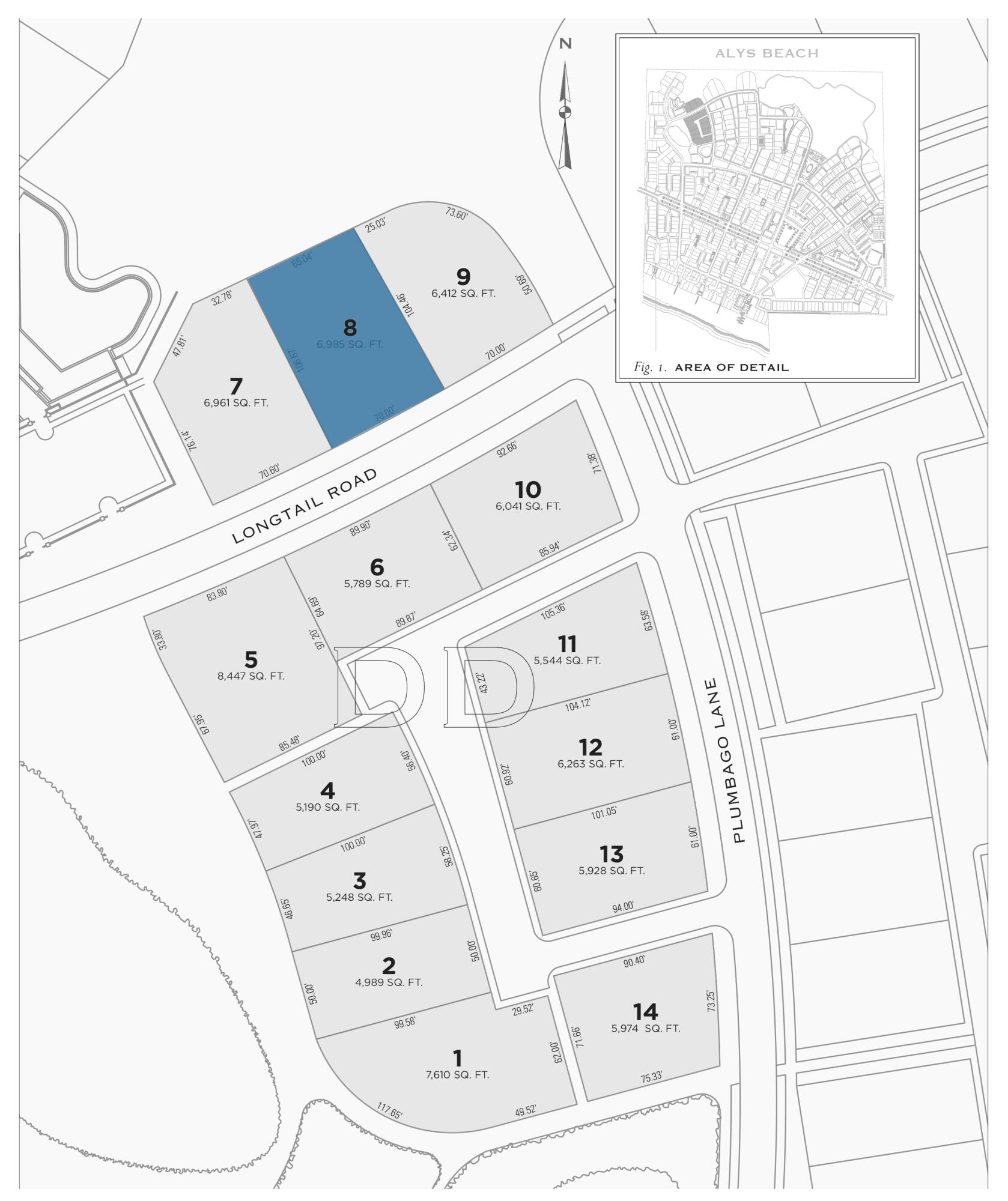 Generous homesite for a custom home located on a nature preserve.  Owners have access to Caliza Pool & Restaurant, ZUMA  Fitness Center, and the private Owners Beach Club.