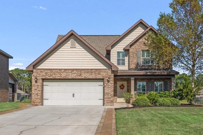 Welcome home to this beautifully maintained 3-bedroom, 2.5-bath residence with a HUGE bonus room, perfectly nestled in the heart of the sought-after Driftwood Estates community. Set along 70 feet of tranquil pond frontage, this home offers soothing water views and the kind of peaceful backdrop that instantly invites you to slow down and settle in.

Inside, the home opens to a bright, airy open-concept layout where the living room, kitchen, and dining spaces flow effortlessly together—ideal for both everyday living and easy entertaining. The living room is filled with warm natural light, highlighted by hardwood floors, classic plantation shutters, and a ceiling fan, creating a space that feels both elegant and inviting. The kitchen serves as the heart of the home, featuring rich wood cabinetry with ambient under-cabinet lighting, granite countertops, stainless steel appliances, a pantry, and a generous island that naturally gathers family and friends. A charming window over the sink frames peaceful pond views, echoed by the sunlit dining area just beyond. A first-floor powder room adds convenience for guests.

Tucked away on the first floor, the primary suite feels like a private retreat. Crown molding adds a touch of refinement, while double windows overlook the rear garden and shimmering pond beyond, perfect for waking up to gentle morning light. The en-suite bath offers spa-inspired comfort with oversized tile flooring, a granite double vanity, a walk-in tiled shower with glass enclosure, linen storage, a private water closet, and a large walk-in closet.

Upstairs, a truly expansive bonus room opens up endless possibilities- whether you envision a cozy movie lounge, playroom, creative studio, home gym, or optional fourth bedroom. Two additional bedrooms are thoughtfully connected by a Jack-and-Jill bathroom, and the indoor laundry room is conveniently located nearby for everyday ease.

Step outside and exhale! The backyard is spacious, open, and beautifully fenced with sleek black powder-coated fencing, making it ideal for pets, play, or quiet moments by the water. The open patio with pergola invites relaxed evenings outdoors, coffee at sunrise, dinner at sunset, or simply enjoying the reflections on the pond. A covered front porch offers another welcoming spot to unwind, while the finished two-car garage, auto opener, and extra-wide paver-extended driveway provide both function and style.

Life in Driftwood Estates is about more than just a beautiful home, it's about the way the neighborhood feels. Tree-lined streets with street lights and sidewalks throughout make evening strolls and bike rides feel safe and inviting. Underground utilities add peace of mind during storm season. At the heart of the community is a massive park, where residents enjoy winding jogging trails, a children's playground, pickleball and tennis courts, shaded pavilions, and open green spaces- perfect for weekend gatherings, morning workouts, or letting kids burn off energy. A community pool rounds out the amenities, creating a neighborhood that truly encourages connection and outdoor living.

Conveniently located near Sacred Heart Hospital, Publix, and the upscale shopping and dining of Grand Boulevard, this home offers everyday ease while remaining just a short drive from the sugar-white sands and emerald waters of the Gulf Coast.

Call 850-729-0399
View rental requirements or apply at www.RentwithBSR.com

No smoking or vaping. Pets may be allowed with some restrictions and a $400 non-refundable pet fee.

FEES: $50 per adult (18+) application fee; Landlord Liability Policy (if proof of Renter's coverage is not provided) $15/month; Pest Assurance pest control policy $20/month.