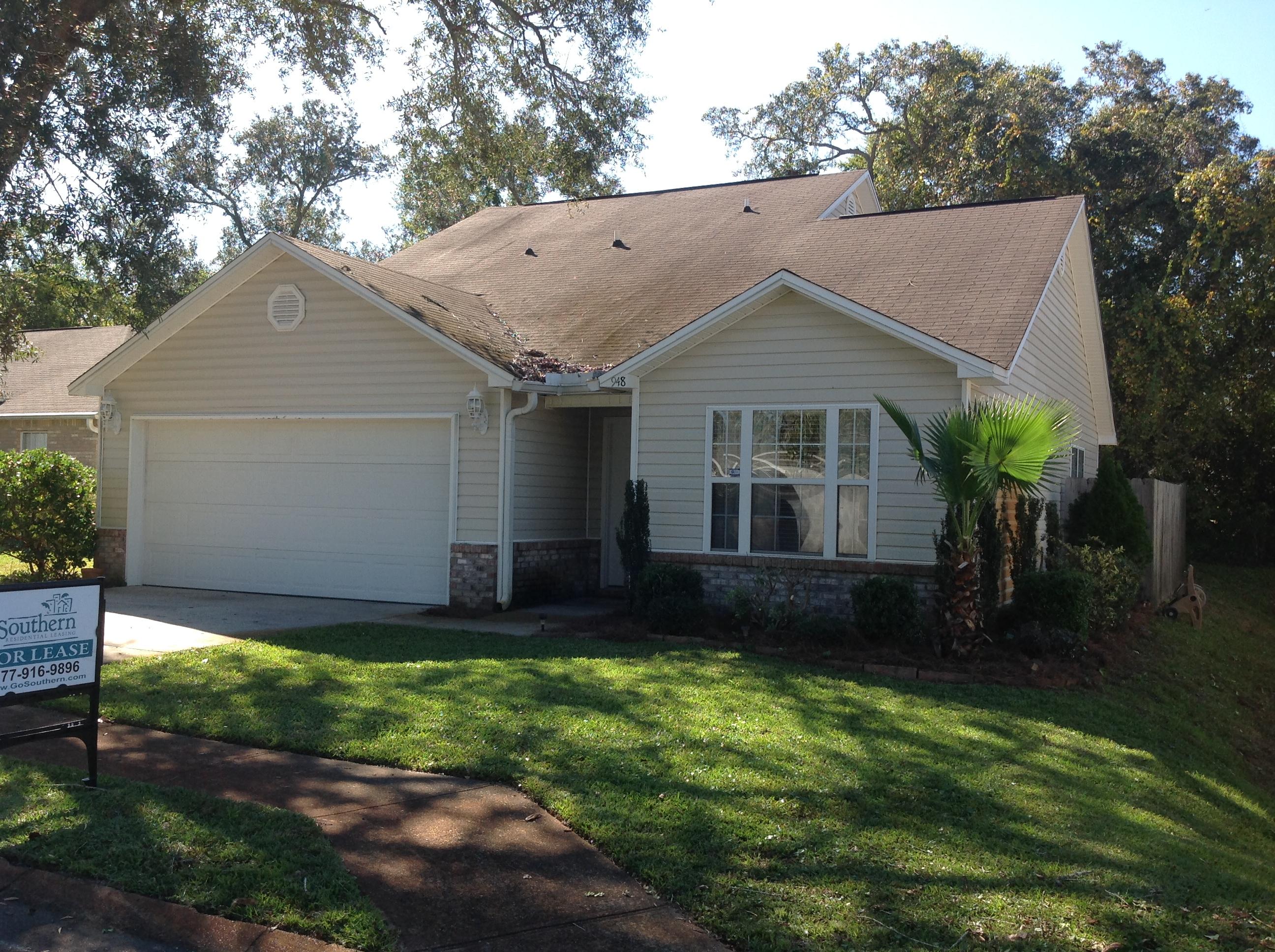 This beautiful 3BR/2.5BA unfurnished rental home is located in the heart of Fort Walton Beach and is conveniently located within a few minutes drive of both Hurlburt Field and Eglin Air Force Base. The inviting atmosphere can be experienced from the moment you enter. The open floor plan in the living room transitions throughout the whole home and even leads to your large and private fenced-in backyard, perfect for your pets to play. The home features a combination of flooring styles including wood floors in the living room and tile in the kitchen. Enjoy all your meals in this bright and open kitchen that is outfitted with a functional breakfast bar and charming eat-in nook. Located upstairs are two additional bedrooms and one guest bathroom. Comes with a washer and dryer "AS IS" for your convenience. The 2 car garage will provide ample parking for all your vehicles or could even double as additional storage space. 

A home security system has been installed, however the tenant will be responsible for use. The lawn is equipped with a sprinkler system as well.