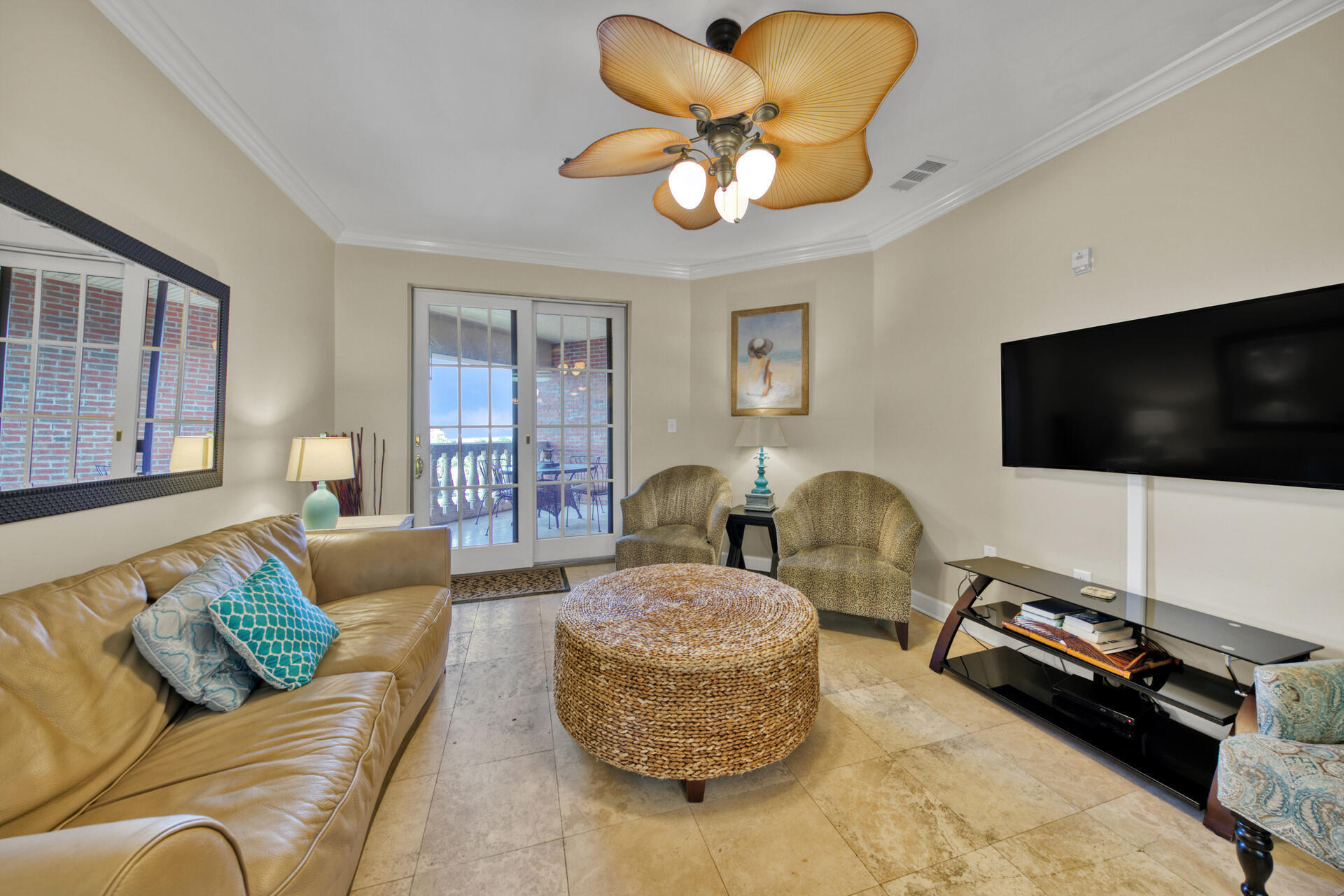 Great TOP floor location at The Village of South Walton Beach on Highway 30-A, nestled in between Alys Beach and Rosemary Beach. This beautiful 3 bedroom condo has a new commercial grade washer/dryer set, HVAC and hot water heater have been replaced within the last few years, and much more! Exuding coastal charm this property has been wonderfully maintained and decorated with the beach in mind! Step outside on your private balcony to enjoy views from all angles. If you are looking for a great rental property, all ready to go, do not miss this condo which sleeps 6 people total! The Village is the epicenter of 30A fun with many great shops and restaurants right on site, pool and hot tub, not to mention the seasonal activities including live music, fire pit, beach rentals, artist and other ki osk shops plus the 30A walking/biking path!