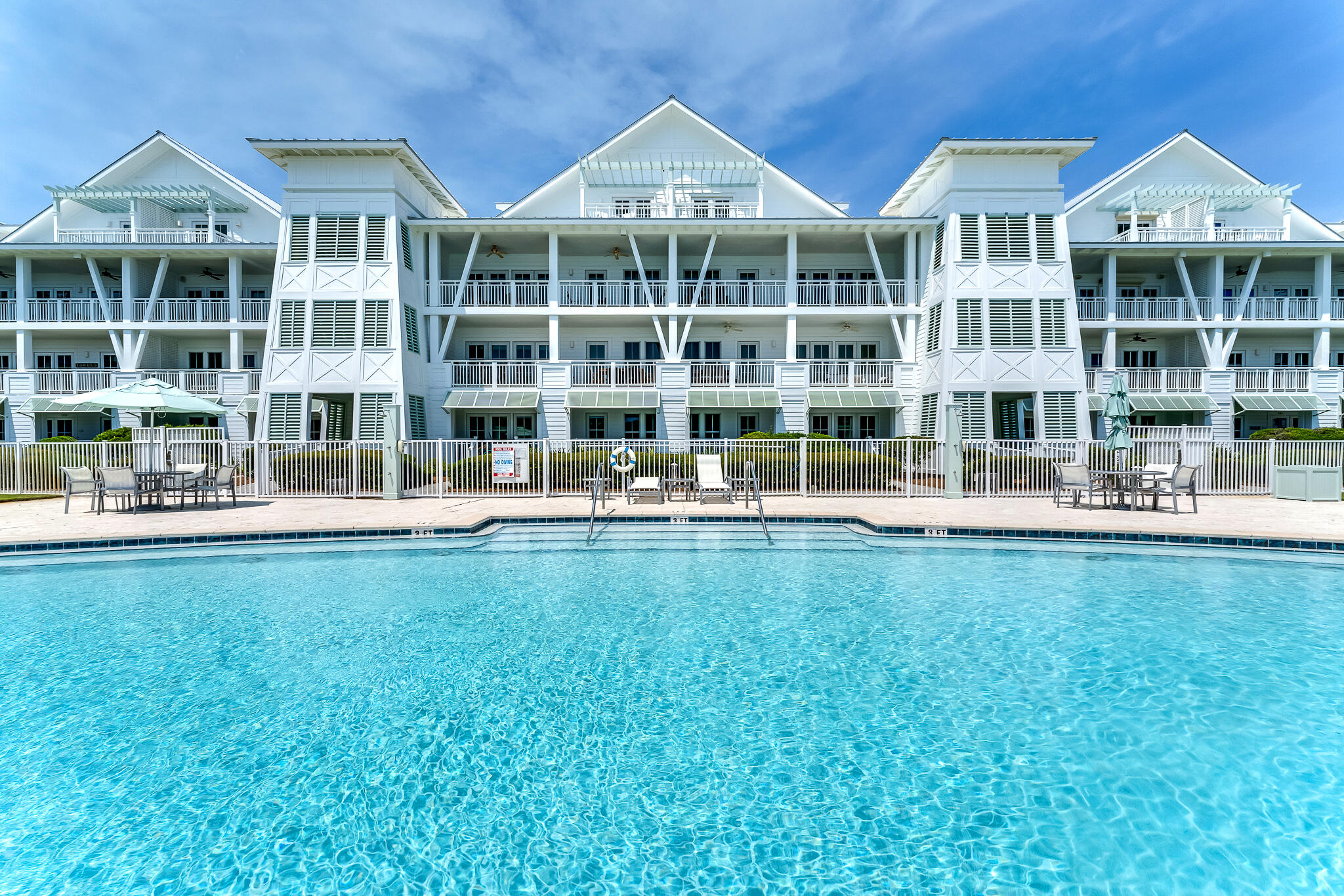 Live Gulf Front! A Watercolor Beachside condo. From the moment you step in the door there are sweeping views of the gulf and the dunes. This beautiful 4 bedroom 3 full bath condo is being offered fully furnished. On the main floor you will find an open kitchen dining and living room area. French doors lead to an expansive porch that overlook the dunes and gulf waters. From here the view is a show stopper. Also on this level you'll find a large master suite and remodeled master bath with a large free standing tub. There is second guest bedroom and remodeled bath on this level as well. This condo lives like a home with two full floors and a three porches. On the first floor you'll find a second master suite complete with newly remodeled bath that features a large luxury shower Behind the large custom barn door there is a bunk room that sleeps 4 with it's own closet and sitting area. There's easy access to your own under cover private parking spot with an additional dedicated parking spot for guests. Exit through the french doors for direct access to Watercolor's private beach or to your semi private heated pool. There's nothing else like the convenience to Watercolor's many restaurants, parks, and and pools. The condo is on the rental program with Royal Destinations and has had excellent rental history including $30,000 in rental money for 2022.This is a lifestyle that few get to experience. Come find out what makes this opportunity so special.
* All measurements to be verified by buyer or buyer's agent.