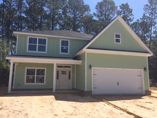 Home is under construction. March completion date. Beautiful 2 story family room. Sitting area in Master bedroom. Formal dining and study. Good size homesite and Private with trees.