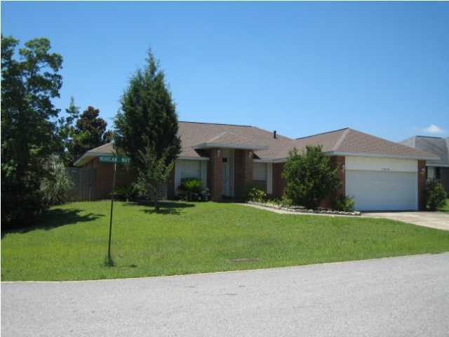 Great location south of I-10! Come see this all brick home. ALL CERAMIC TILE FLOORS THROUGHOUT!!! Split bedroom design with study or formal living room, formal dining room plus nice sized breakfast room. Double car garage with auto opener. Corner lot with privacy fence, yard building. NO SMOKING AND NO PETS ALLOWED!!!