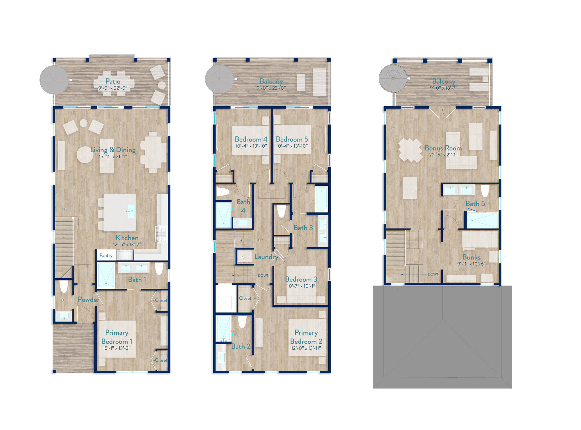 Don't miss your opportunity to enjoy everything the Margaritaville lifestyle has to offer! This home is new construction with 5 bedrooms and 4 ½ baths. Located in the exciting new Margaritaville Beach Cottage Resort, homeowners and their rental guest will have a hard time deciding what to do first; you can relax in the huge resort pool, take a trip around the 425 ft long lazy river, ride down one of two waterslides, soak in the sun on the 580 feet of dedicated beach, play pickleball, have a margarita and cheeseburger brought to you poolside, games on the lawn, outdoor movies and much, much more.
