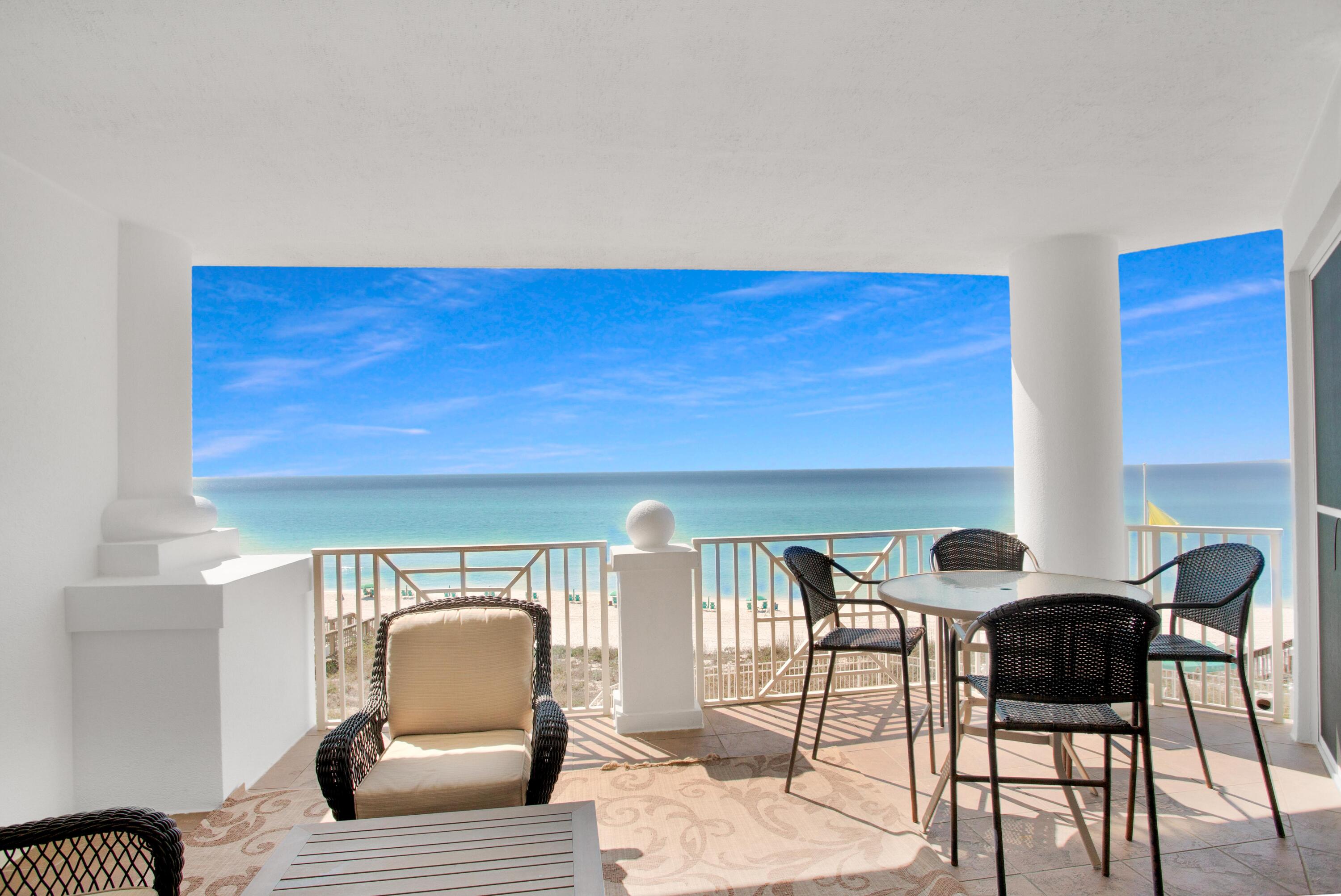 Exquisite Gulf Views from this spacious beachfront condo located in a highly sought-after community south of 30A. Step into your dream retreat adorned with the finest conveniences and luxuries needed for a perfect vacation. Being sold fully furnished and rental ready, this unit makes for an excellent investment opportunity having grossed over $100K in rental revenue in 2021. A few of the recent updates include LVP flooring throughout, new kitchen cabinets, sink, refrigerator, & countertops. Also new living room furnishings, ceiling fans, master furnishings, & patio furniture. The Inn at Blue Mountain Beach is tucked away in a tranquil and treelined slice of paradise and offers state of the art amenities and facilities including a pool, hot tub, deeded beach access, fitness center, two meeting/conference rooms, and a 50 foot high Atrium.