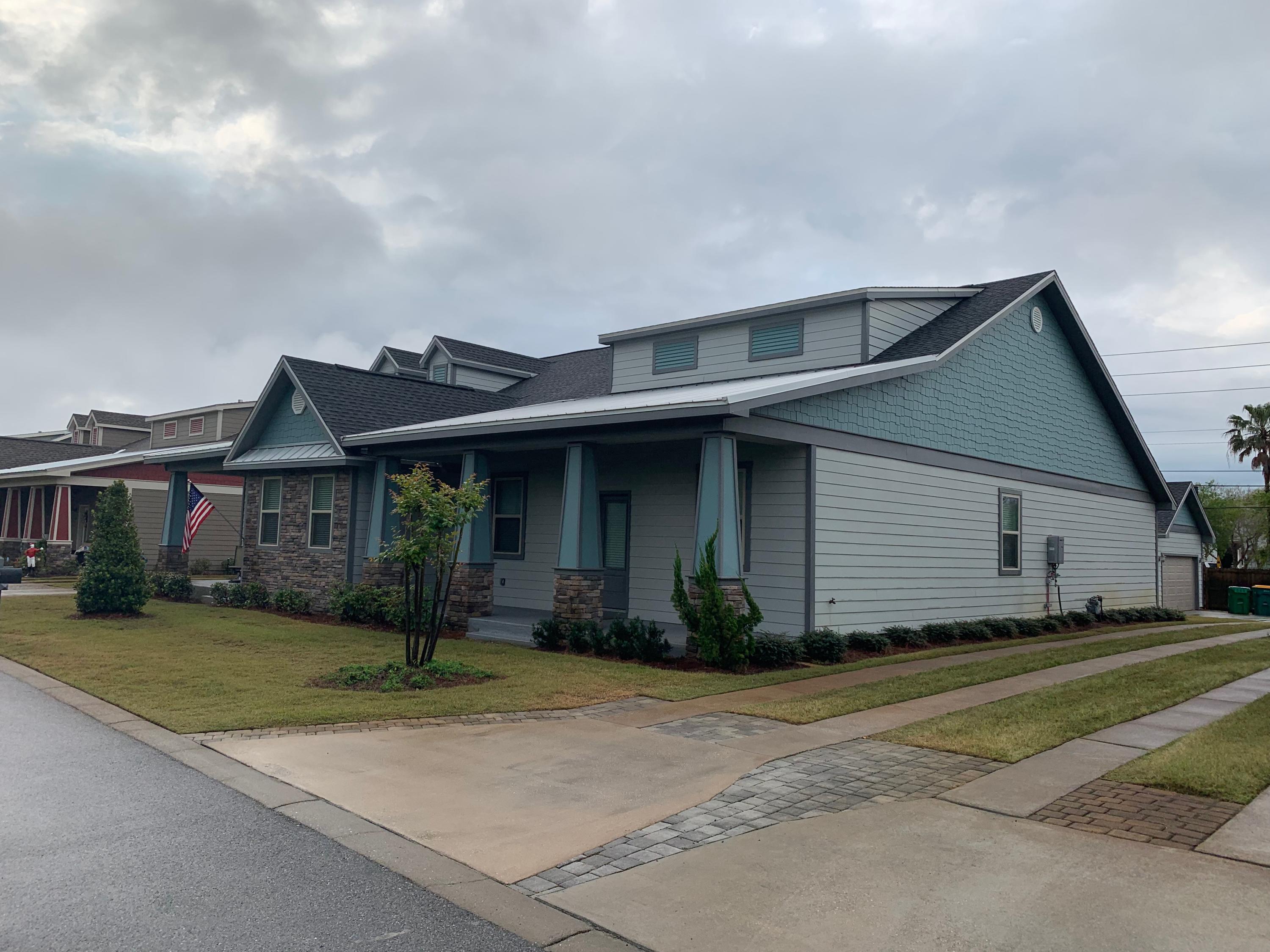 This gorgeous 1767 sqft 3 bedroom 2 bathroom home is located within the sought out neighborhood of Osprey Landing. Built in 2016 and very well maintained. Inside the home you will find: custom flooring, baseboards, paint, interior doors, ceiling fans, and light fixtures. Cook in style in the kitchen, with NATURAL GAS. New kitchen with granite counter tops, back splash, and stainless steel appliances. The breakfast bar provides a convenient place for quick meals and entertaining guests. The kitchen overlooks the living room. Detached 2 car garage or ''man cave''. This home comes with an Echo Plus (2nd Gen), which allows Alexa to control most lighting, thermostat, and any other smart devices you'd like to program. (Living Room lights, Kitchen lights, Hallway lights, Dinning area light, Bar a ea lights and Thermostat are already programmed with Alexa). HOA fees are included in the price already. You WILL NOT find a home this new for an amazing price like this. Don't miss out. HOA maintains landscaping, yard work and sprinklers included in monthly rent.