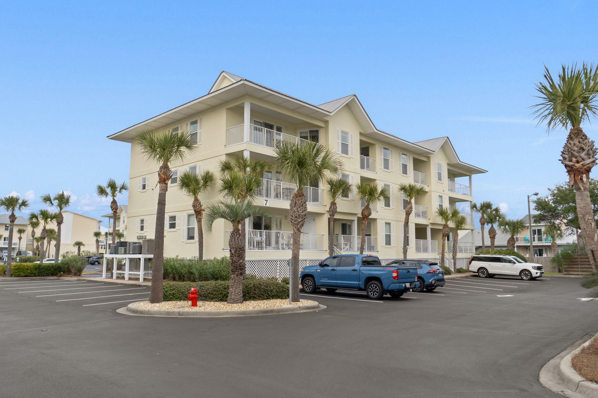 Welcome to your perfect beachside retreat just 0.2 miles from public beach access! This is a rare opportunity to own a 3-bedroom, 2-bath condo with exceptional short-term rental potential in a highly desirable coastal location.

This second-floor unit offers a charming, thoughtfully designed living space that feels both inviting and functional. It's ideal for personal enjoyment or as an income-producing investment. The kitchen features granite countertops and flows seamlessly into the cozy main living area, creating an easy, open atmosphere for entertaining and relaxing after a day at the beach.

Step outside to your private balcony that is perfect for morning coffee or evening coastal breezes. Additional highlights include in-unit laundry, a well-appointed layout for guests... and a floor plan that maximizes comfort and privacy across all three bedrooms.

With very close public beach access, strong rental appeal, and a location that attracts both vacationers and long-term guests, this property is a standout opportunity.

Beach life. Rental income. Coastal convenience.
This one checks all the boxes.