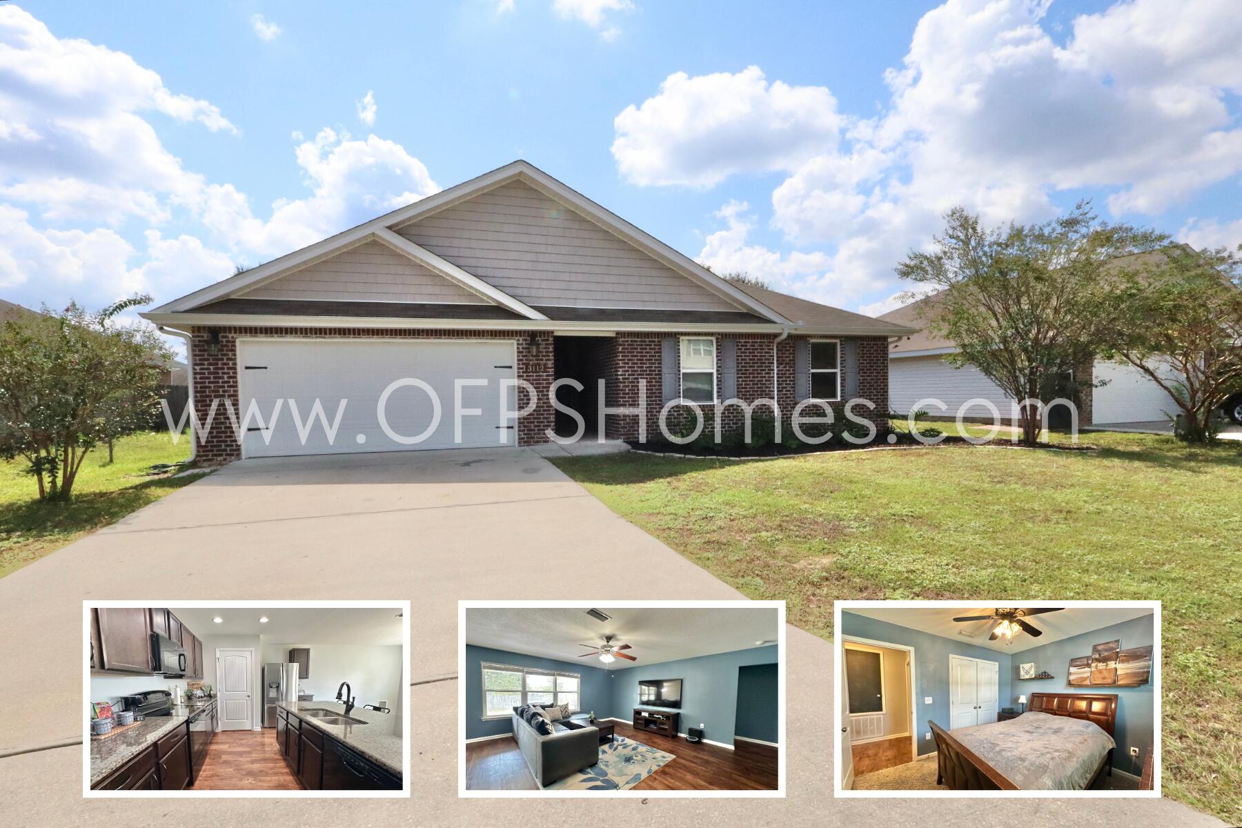 This 4-bedroom, 2-bathroom home in Crestview offers 2,080 square feet of well-maintained living space. The layout provides comfortable flow throughout the living areas and bedrooms, making it a practical option for a variety of needs.

The property features a fully fenced backyard with a covered porch and patio, ideal for outdoor use and pet-friendly living. An ADT security system is included and offered as-is. **Furnishings pictured are NOT included.**

NO smoking. 600 minimum FICO credit score required in addition to meeting rental criteria. Pets allowed upon approval with a non-refundable pet fee. All applicants are required to complete an application on https://onefamilypropertyservices.petscreening.com/ regardless of if they own a pet or not. Applicants with an ESA are also required to complete the application.

This property is a part of a Homeowners Association and tenants will be required to adhere to certain rules and restrictions. If you have any questions, you may request to view the HOA Covenants prior to application.

** Fees Required once an application is approved include, but may not be limited to: Security Deposit, Non-Refundable Fees (cleaning and rekey), $20 Certified Mail Fee, and Pet Fees (when applicable).