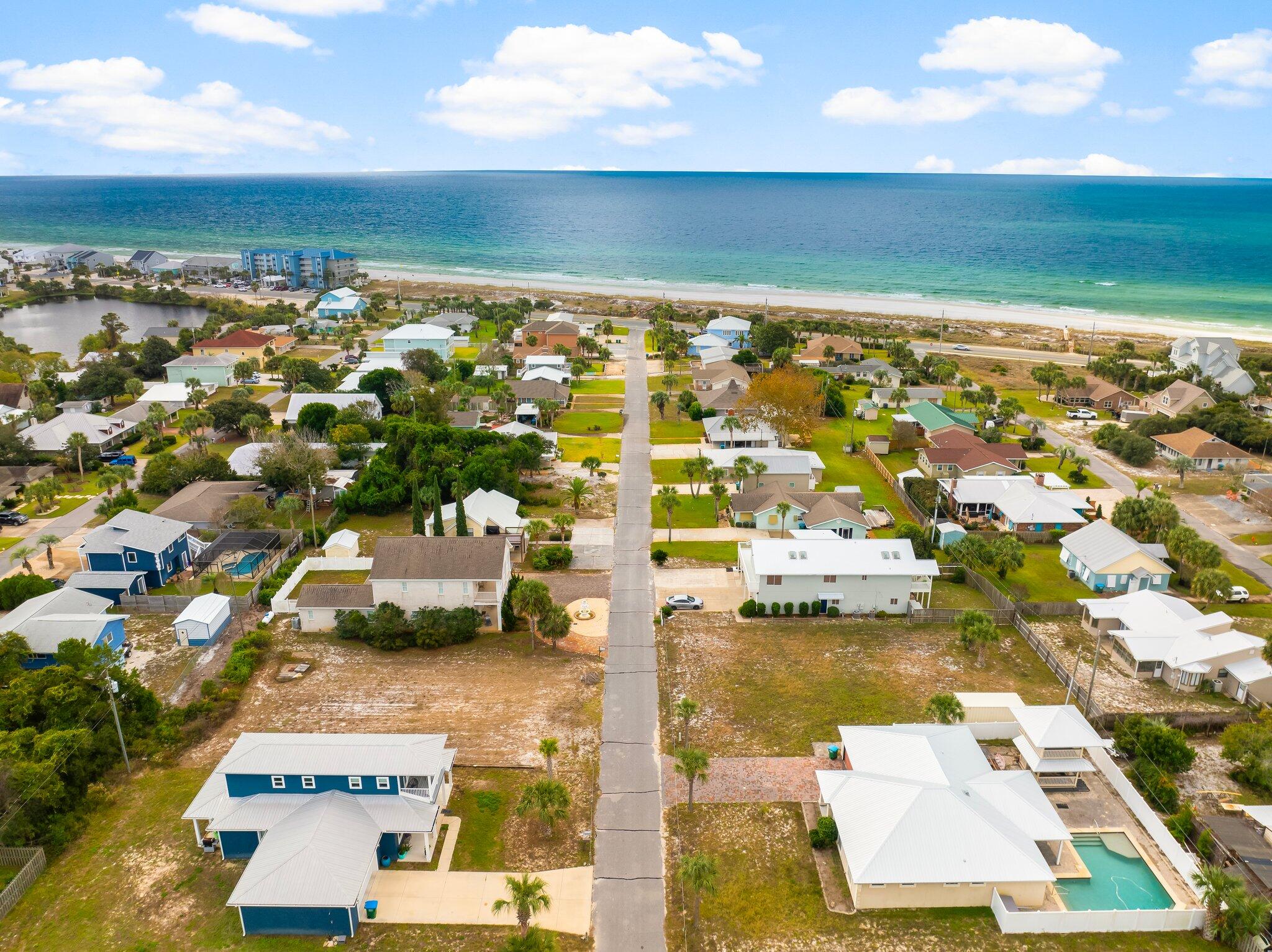 GULF VIEW LOT..Build the beach home of your dreams on this exceptional lot located at 216 Monterey Ave in the sought-after Santa Monica neighborhood of Panama City Beach, FL. Positioned just a short walk from the pristine white sands of the Gulf of Mexico, this property offers the perfect canvas for coastal living at its finest. As part of the Santa Monica community, you'll enjoy access to a private, gated, and dedicated beach reserved exclusively for owners and their guests.

Surrounded by vibrant local attractions, your future home will be in close proximity to the best of what Panama City Beach has to offer. Spend your days indulging in waterfront dining, shopping at Pier Park, or exploring exciting new destinations like the upcoming Topgolf. Whether you prefer a relaxing day on the sand or an afternoon of adventure, this property puts it all within easy reach. Don't miss your opportunity to create your own piece of paradise in this highly desirable neighborhood.