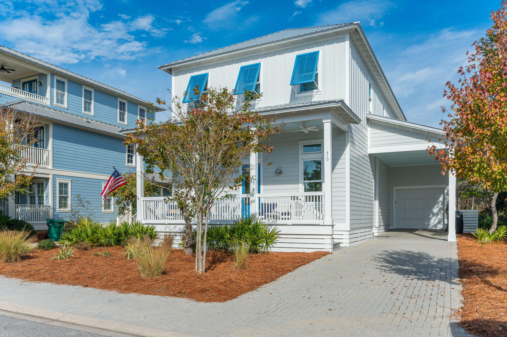 Meticulous attention to detail has been given to every aspect of this 4 bedroom, 4 bathroom home in The Preserve at Grayton Beach.  An ideal floor plan creates a relaxed flow, while large windows and doors provide an abundance of light. On the first level, the great room opens to a well-appointed kitchen, complete with quartz countertops, soft close drawers/doors, and top of the line appliances. Also on the first level is a spacious bedroom with bathroom, and powder room. The second level offers a sizeable master with walk-in closet and a gorgeous master bathroom, a large bonus area, and two guest suites with split bathroom. The Preserve at Grayton Beach is a gated community with deeded beach access, two pools, tennis courts, pickelball courts, clubhouse, and fitness center. Come enjoy 30A and The Beaches of South Walton!