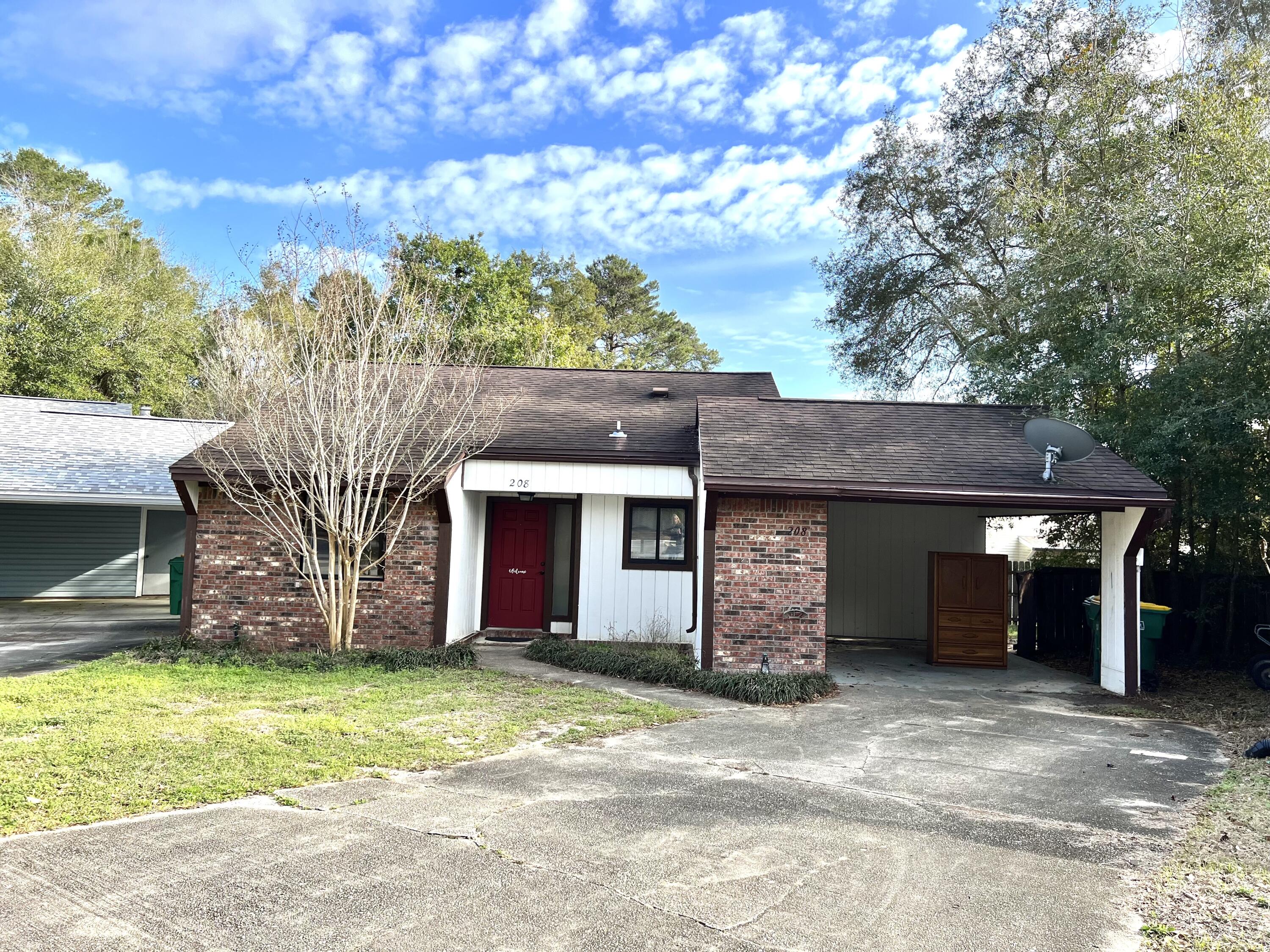 Great home in the best location for Northwest FL State College, Eglin AFB & 7th. Special Forces! This 3 bedroom home features updated kitchen with neutral gray cabinets & easy care flooring. Large living area is ideal for numerous room functions. Indoor laundry area for added convenience. Outdoor deck and additional covered patio expands your living area to include the backyard. Extra storage provided in carport. Owner will consider pets with restrictions. Any pet must be spayed/neutered, housebroken and current on all shots. Required a non-refundable pet fee. Any person 18 years old or older must apply separately. Tenants required to carry renter's liability insurance. Ice maker not warranted