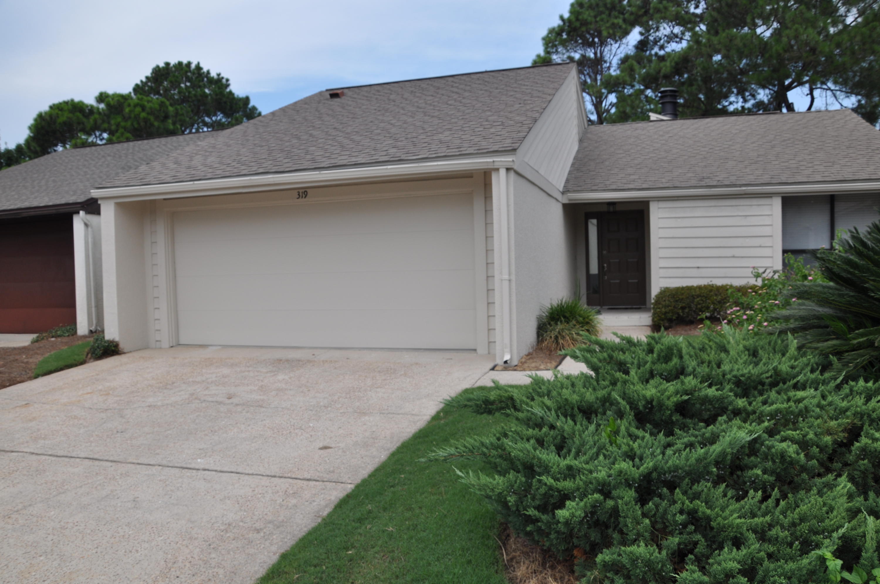 This home is located in L'Atrium and offers such seclusion yet is still convenient to Sandestin's wonderful array of amenities. There are 2 bedrooms and 2 baths, a spacious living area with a fireplace and a dining room that is large enough to fit a large buffet, hutch and full size dining table. 350 square feet has been added to the home including a spacious office. The two car garage has built-in cabinets and shelving for additional storage.